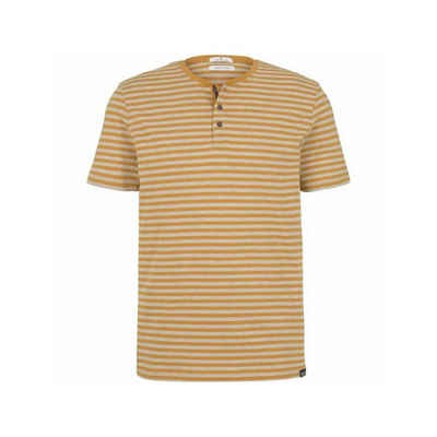 TOM TAILOR T-Shirt braun regular (1-tlg)