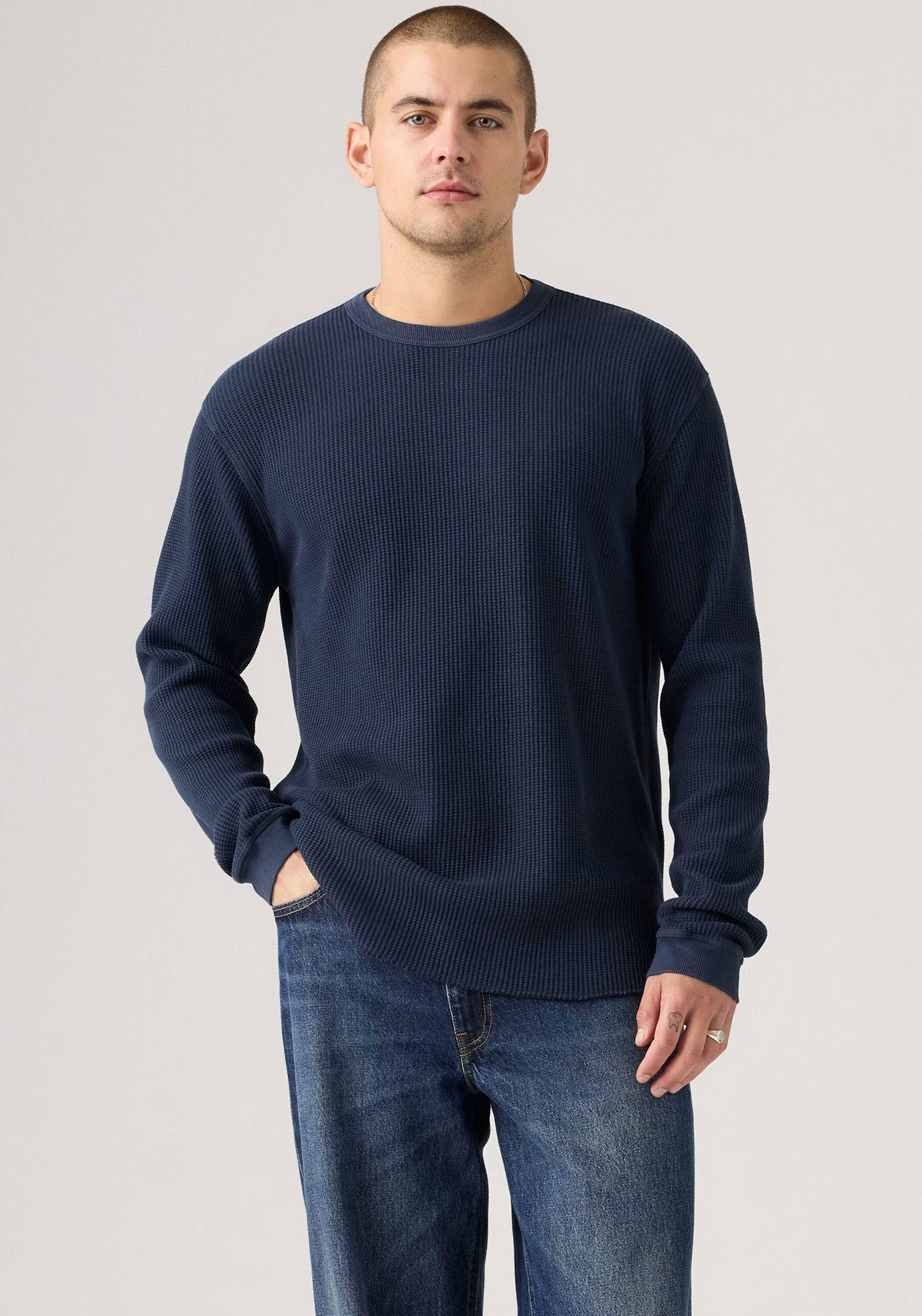 Levi's® Langarmshirt mit Bündchen günstig online kaufen
