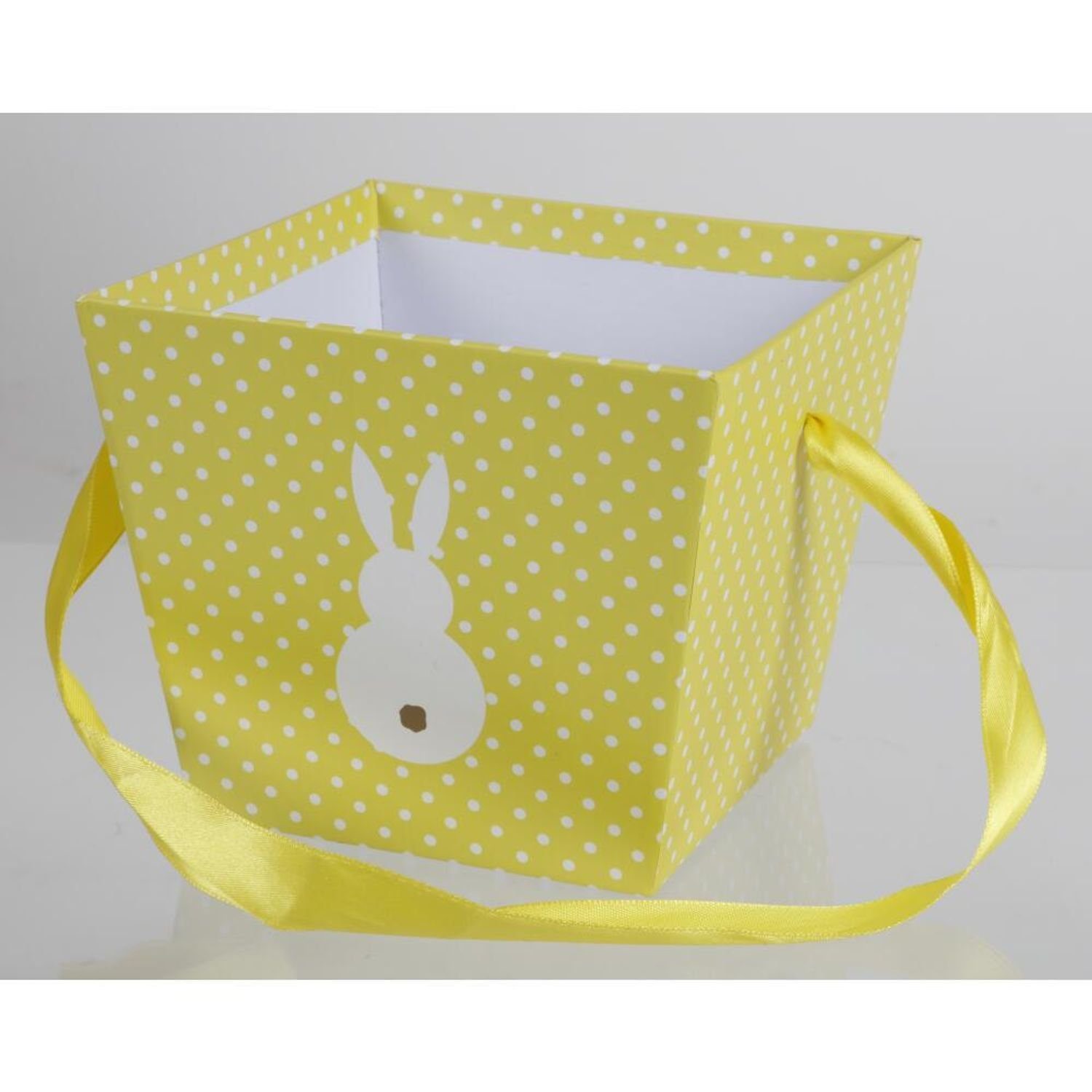 BURI Faltbox 12x Ostern-Dekobox Osterhase Geschenktüten Geschenktasche Osterkorb