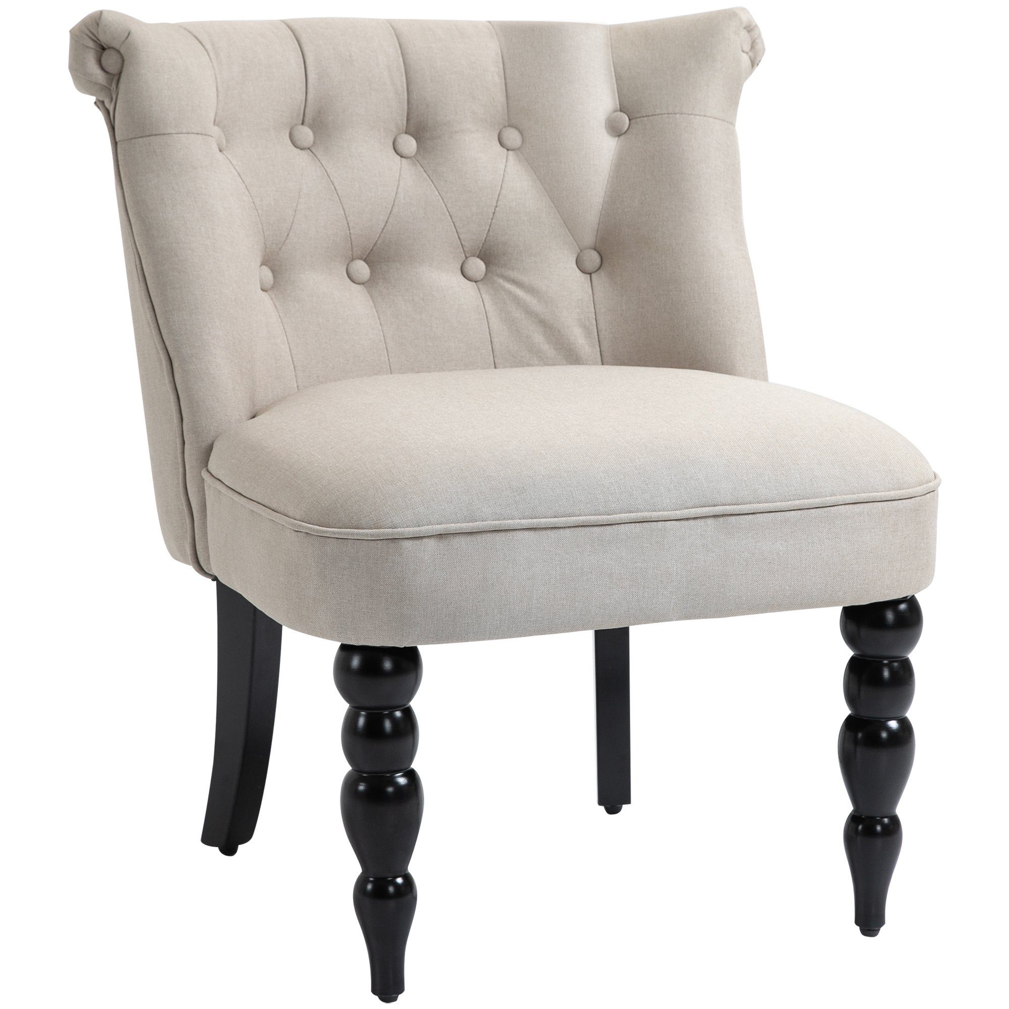 HOMCOM Sessel Polstersessel mit Knopfdesign günstig online kaufen