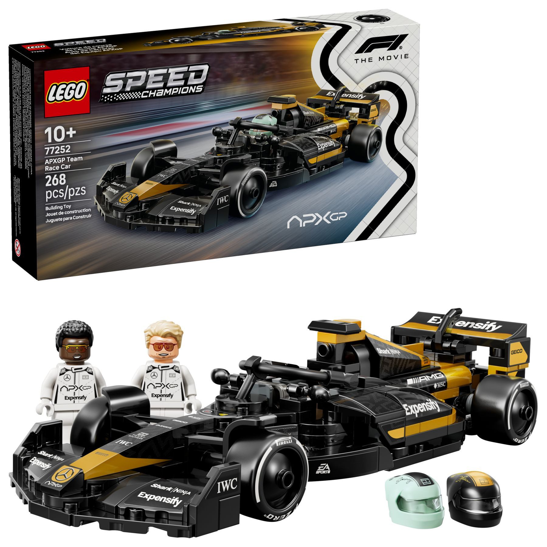 LEGO® LEGO® Speed Champions 77252 APXGP Team Race Car aus F1® Der Film Konstruktionsspielsteine