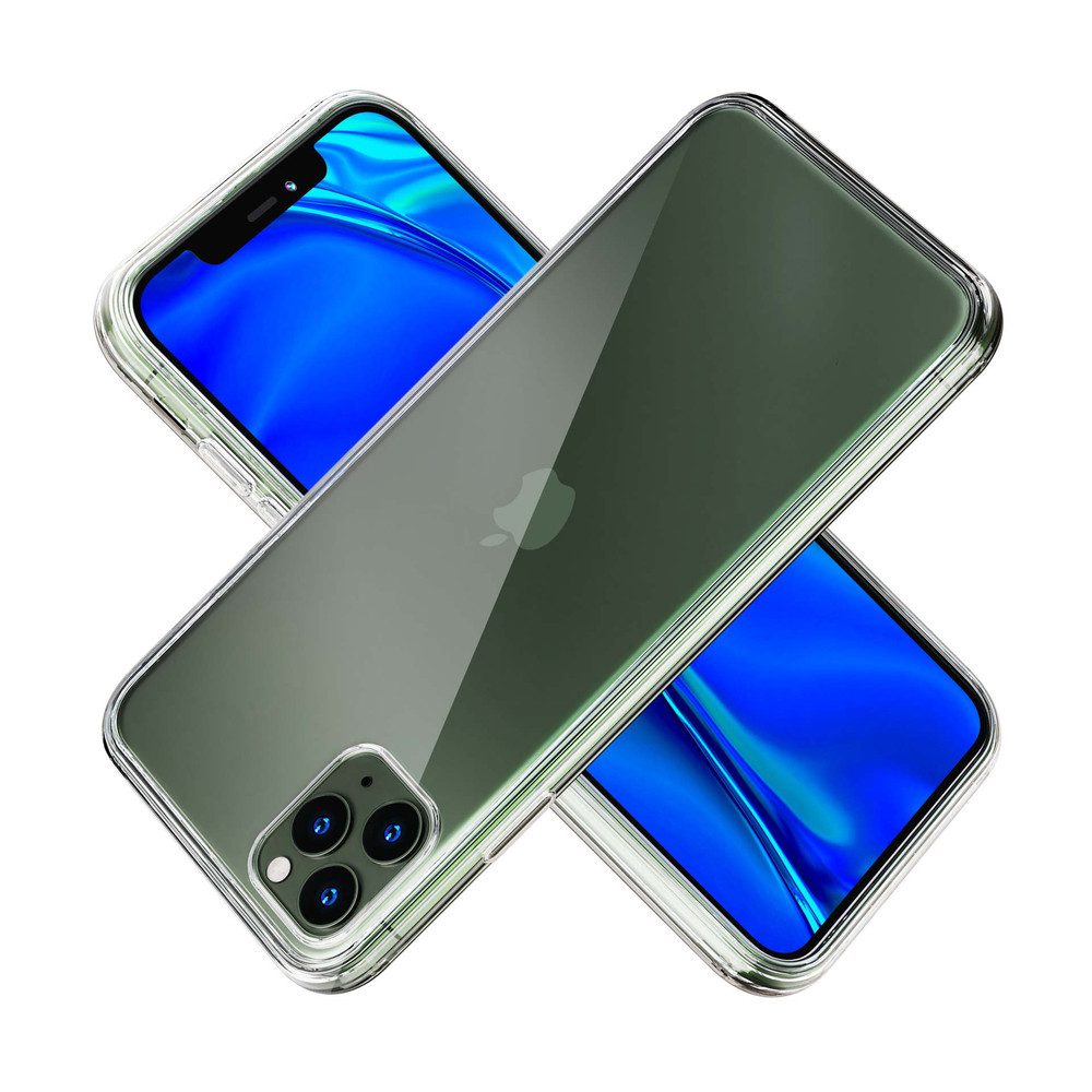3MK Smartphone-Hülle Handyhülle Schutzhülle Rückschale, transparent, stoßfest, erhöhter Kameraschutz
