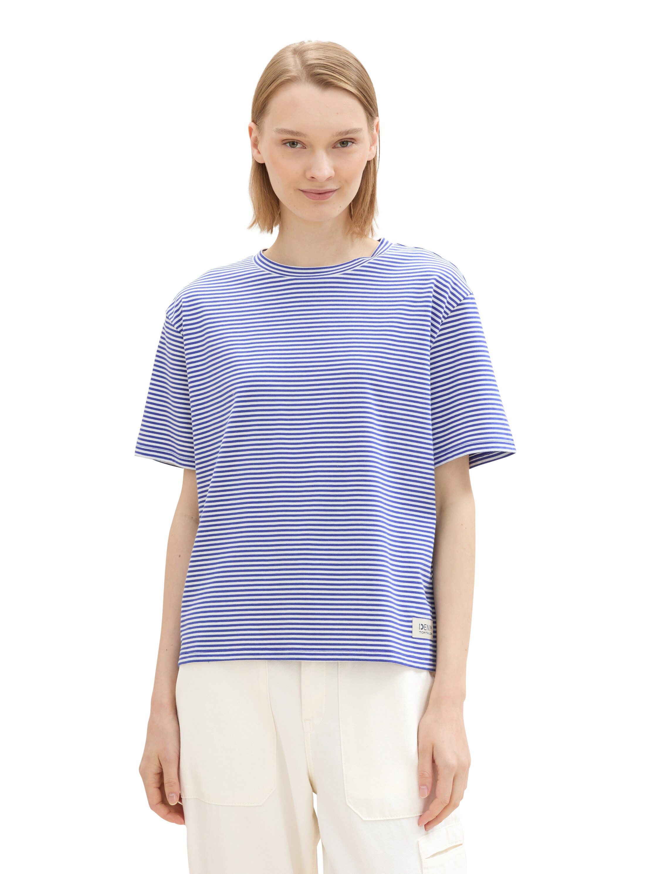 TOM TAILOR Denim T-Shirt Boxy aus günstig online kaufen