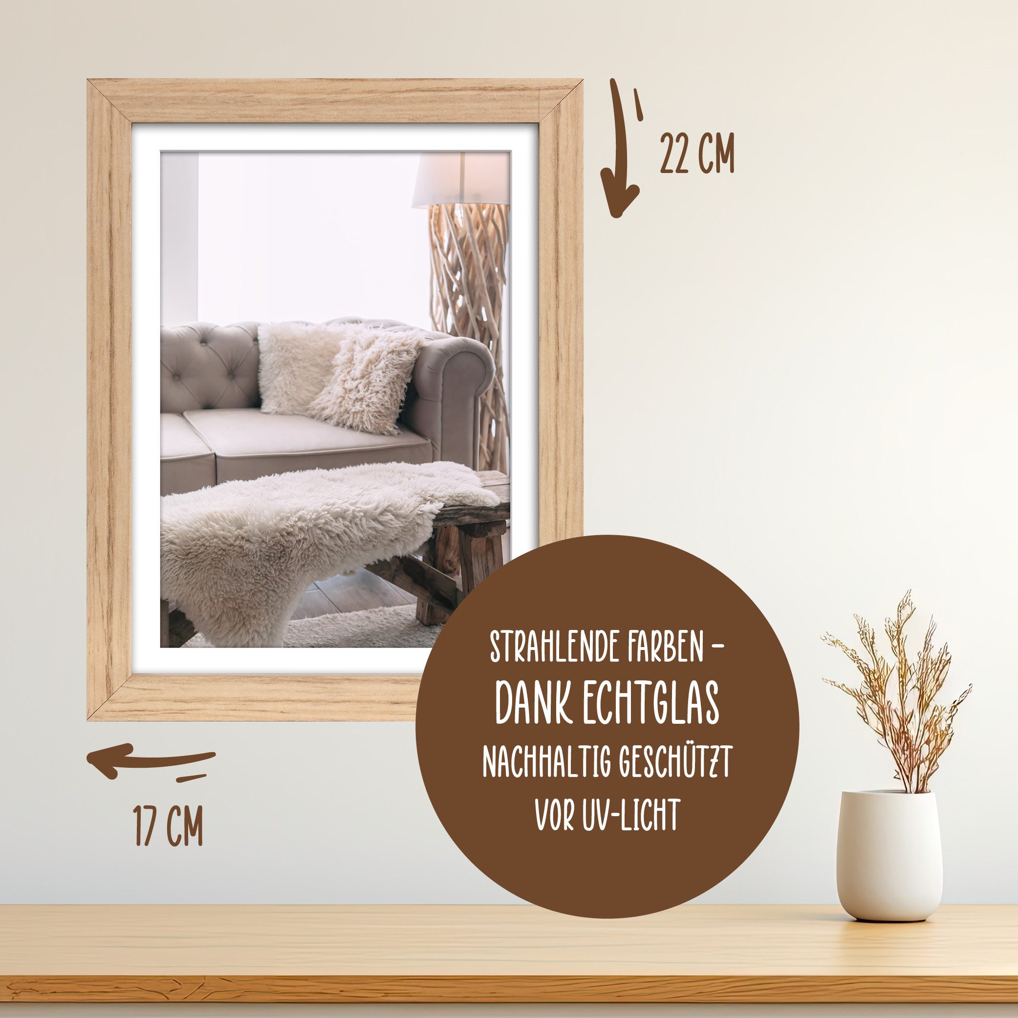 Wackadoo Living Bilderrahmen-Set the Frame Bilderrahmen günstig online kaufen