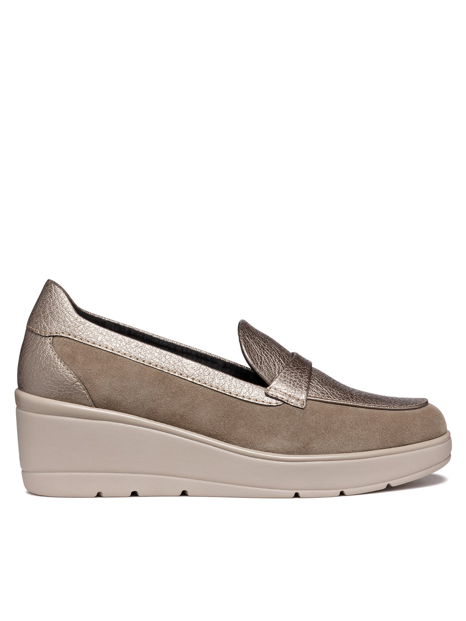 Geox Geox Damen Полуботинки GEOX-D ILDE D46RAB 0222N C6029 Beige Bootsschuh