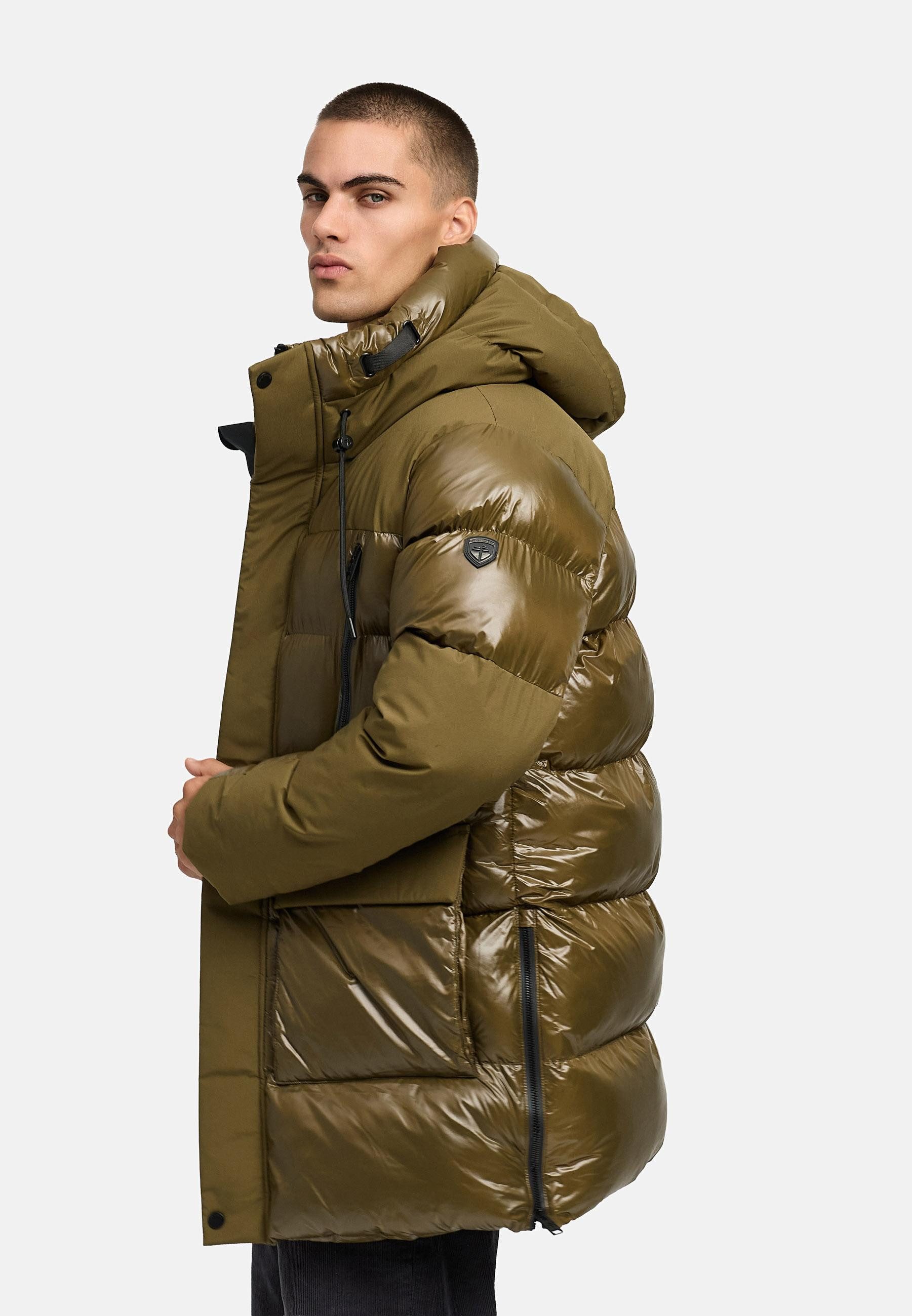 Stone Harbour Kurzmantel Nelioon XX Gesteppter Wintermantel mit Kapuze