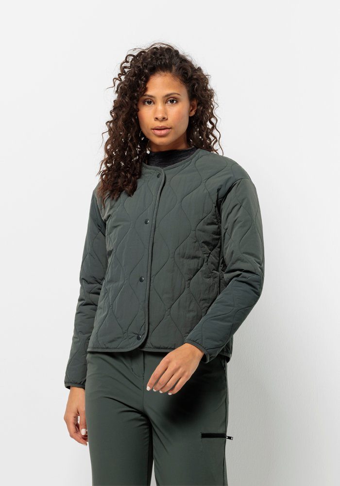 Jack Wolfskin Steppjacke WANDERMOOD INS JKT W slate-green