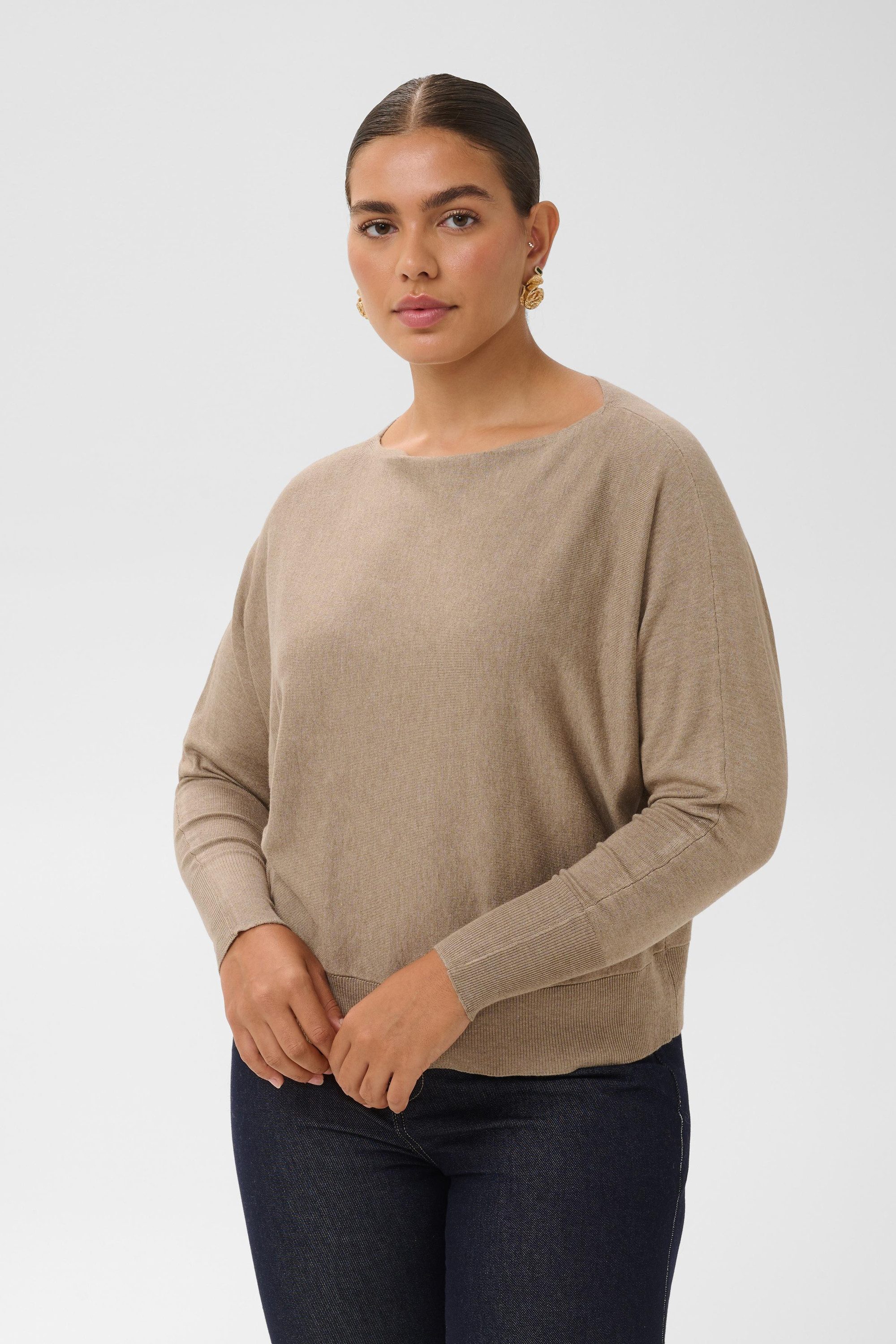 KAFFE Curve Strickpullover Strickpullover KClizzy Große Größen