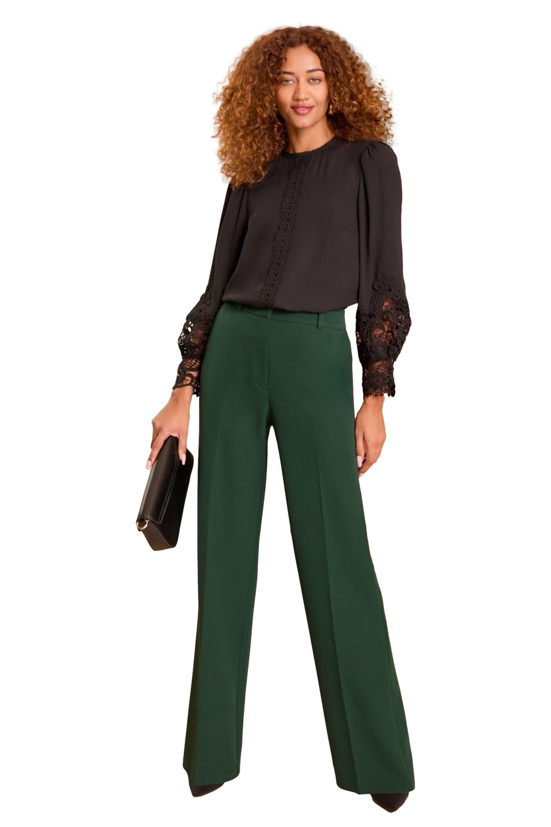 Palazzohose Love & Roses Tailored Fit Hose, Extralang