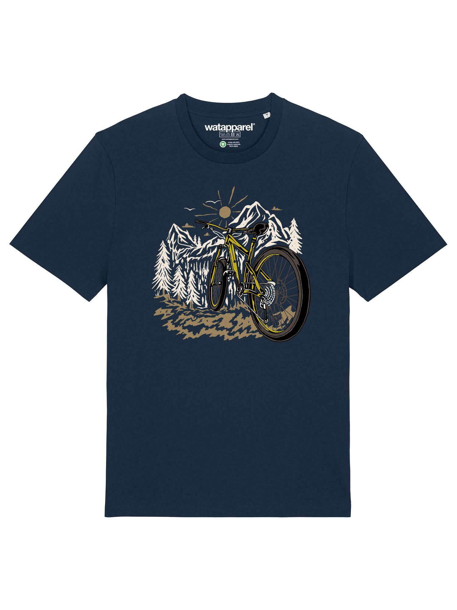wat? Apparel T-Shirt Mountainbike und Berge günstig online kaufen