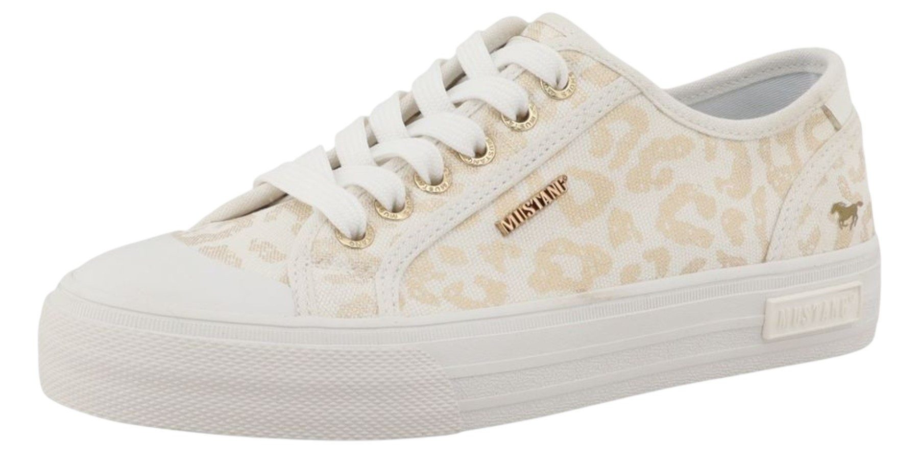 26M0232009 00563 White-Gold Sneaker