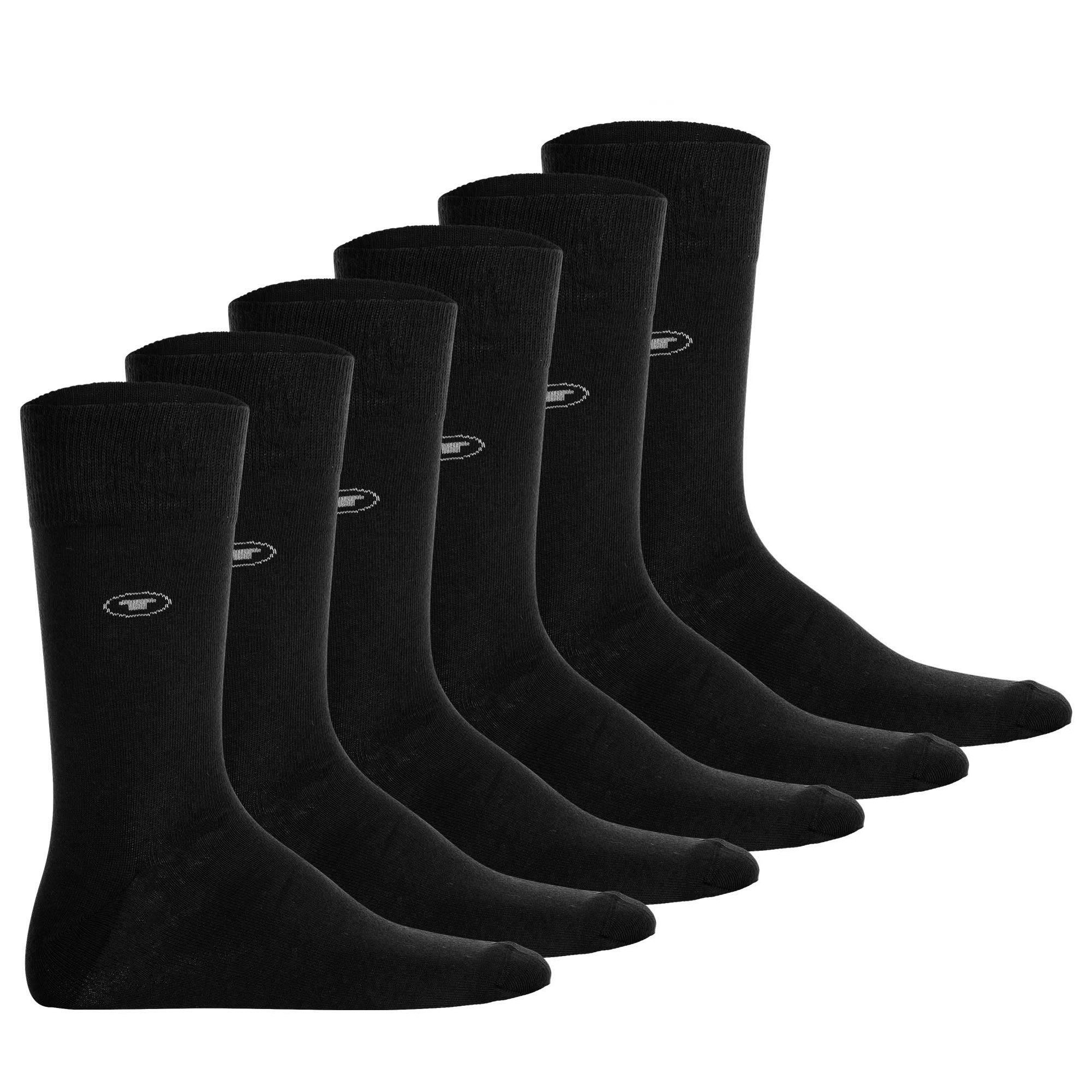 TOM TAILOR Kurzsocken Herren Socken 6er Pack Baumwolle (Packung, 6er Pack)