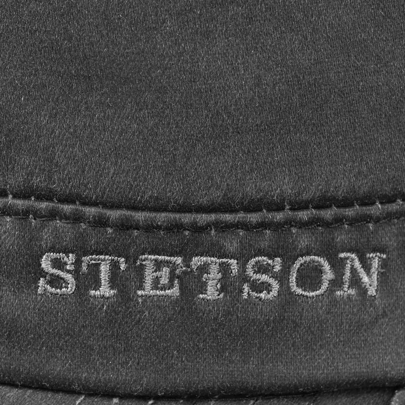 Stetson Army Cap Armymütze Schirm schwarz (1-St) mit