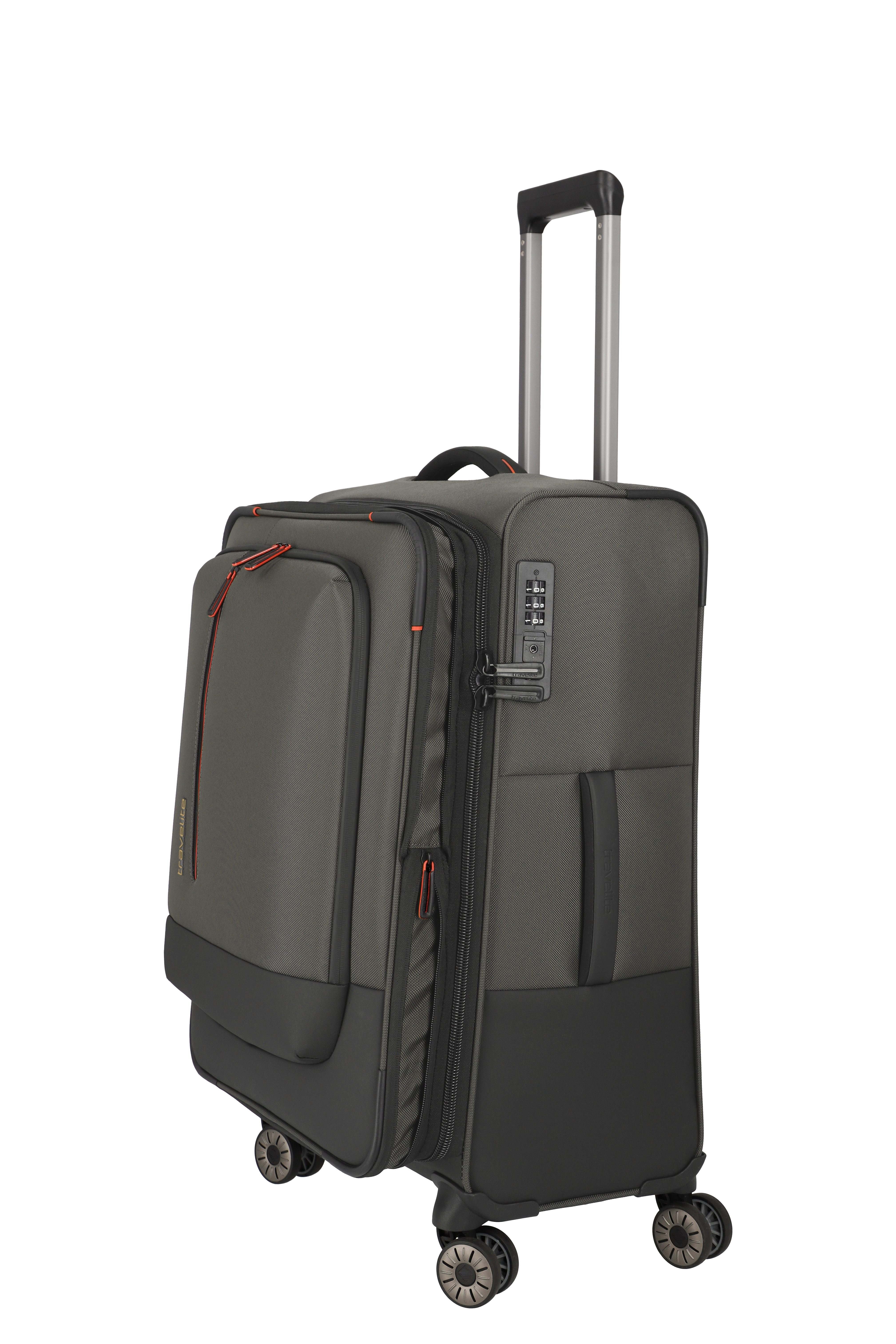 travelite Weichgepäck-Trolley CROSSLITE Reisekoffer Weichgepäck, 4 Rollen, Koffer, mit TSA-Schloss, wasserabweisendes Material – Bild 5 von 5