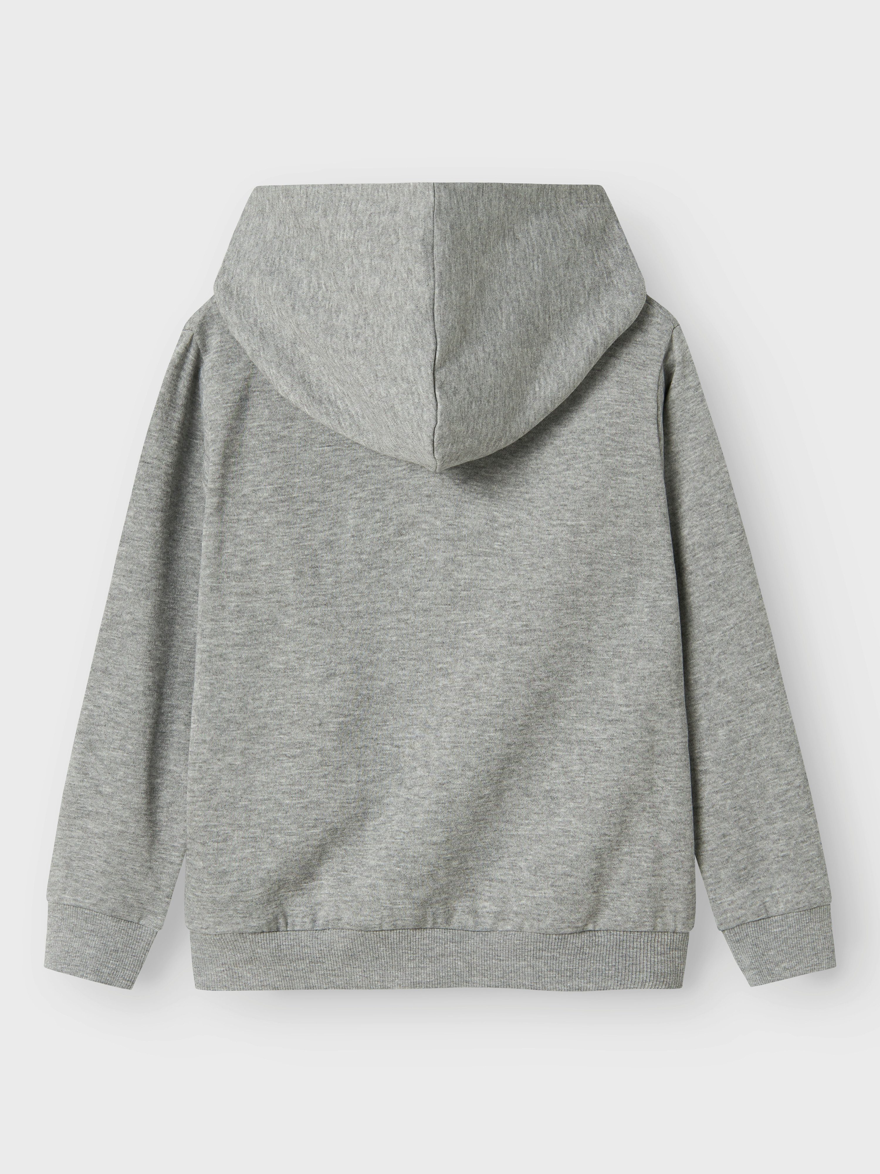 Name It Kapuzensweatjacke NKMVIMO LS SWEAT CARD BRU NOOS