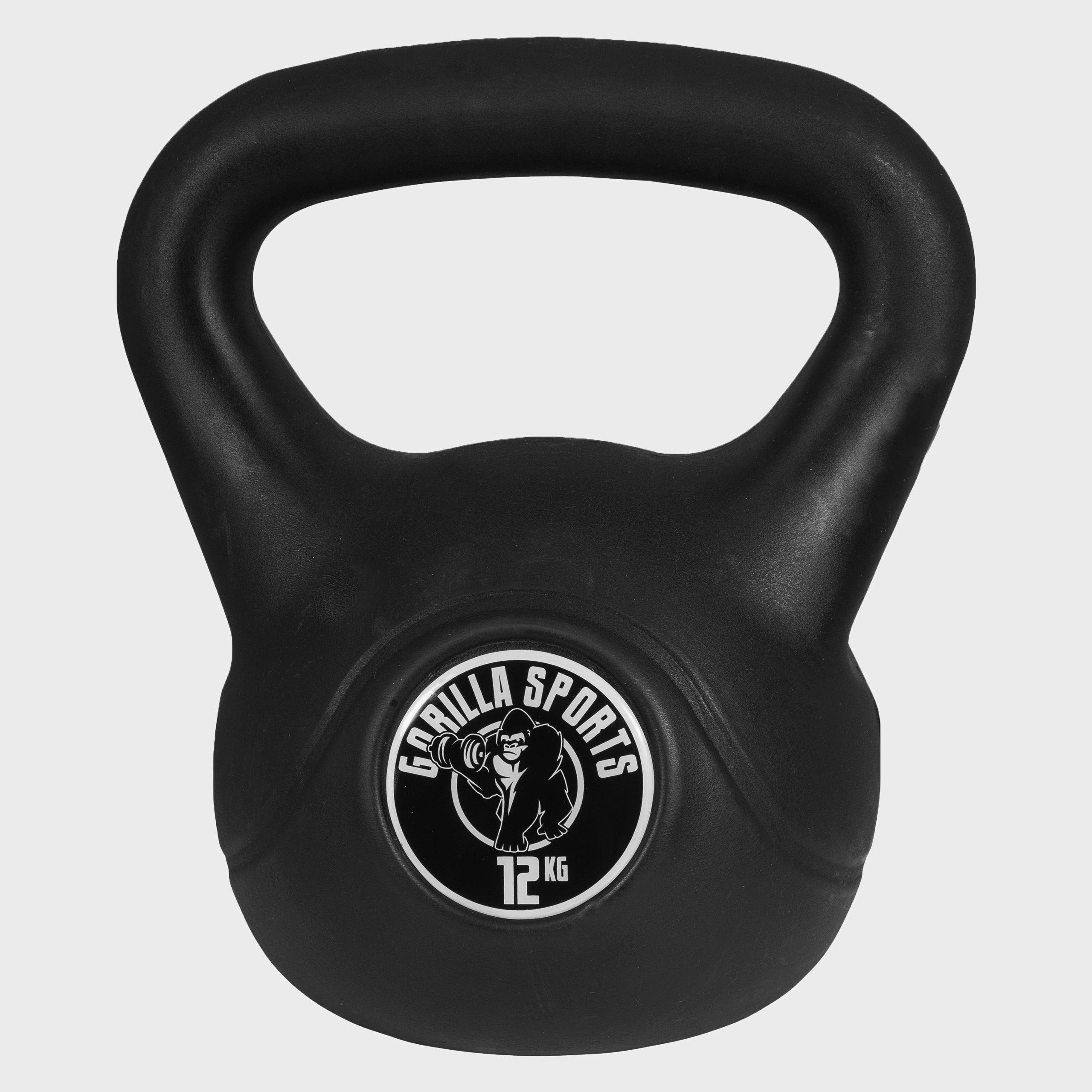 GORILLA SPORTS Kettlebell Kettlebell aus Kunststoff 2-20 KG