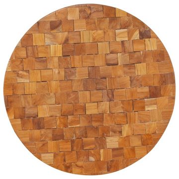 furnicato Couchtisch 60x60x35 cm Teak Massivholz