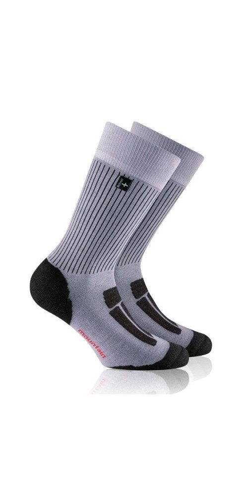 Wandersocken Crew Mountain Trekking (antibakteriell, Fuss-Wellness) lavendel