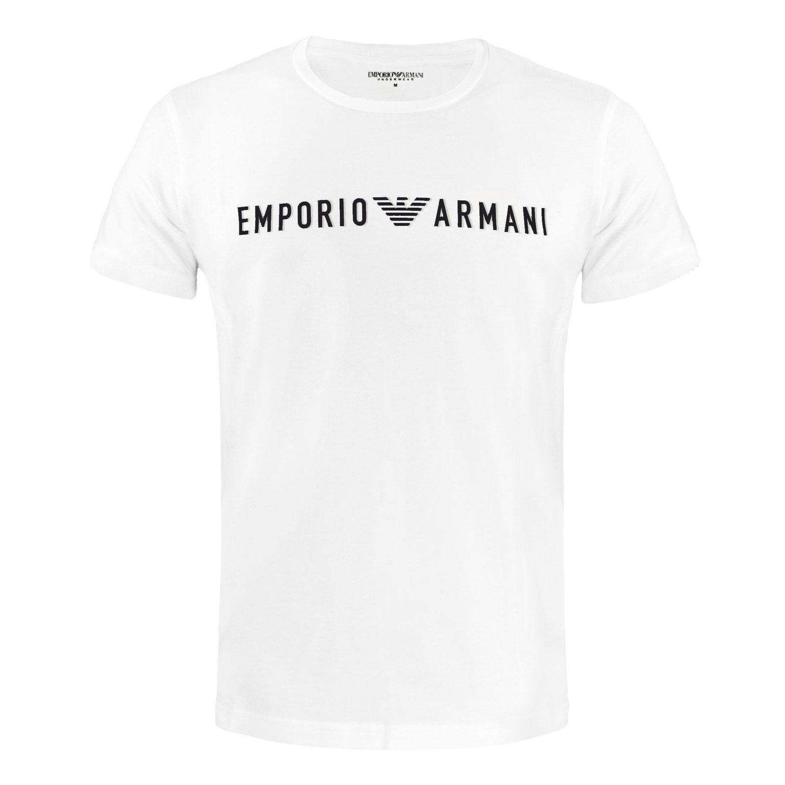 Emporio Armani Unterziehshirt T-Shirt Megalogo (1-St., 1 Stück) mit Megalogo