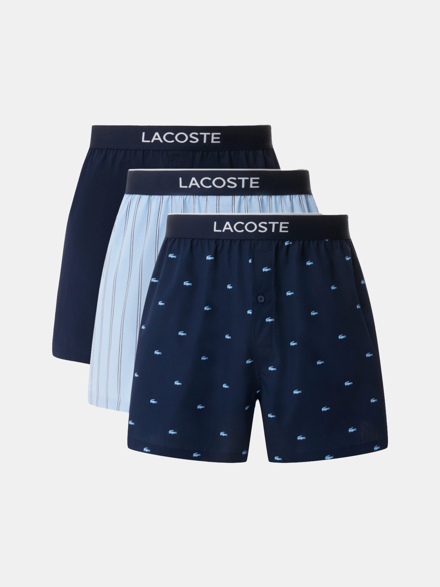 Lacoste Boxershorts Lacoste Boxershorts 3er Pack günstig online kaufen