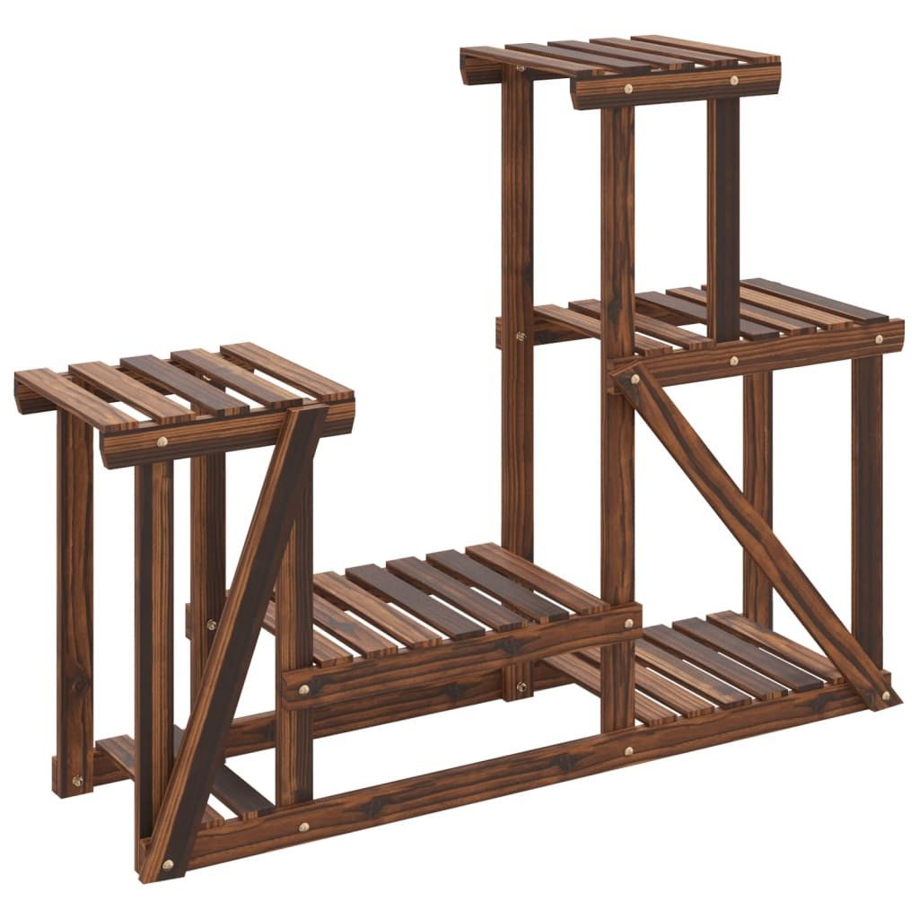 vidaXL Blumenständer Blumenständer 90x25x73,5 cm Massivholz Tanne (1 St)
