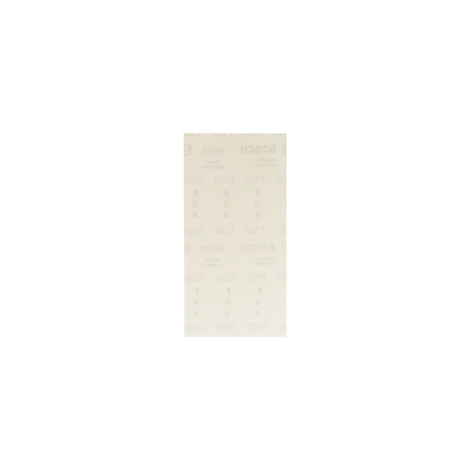 Bosch Professional Schleifpapier Bosch Schleifblatt M480 Net Best for Wood and Paint 115 x 230 mm 320 5