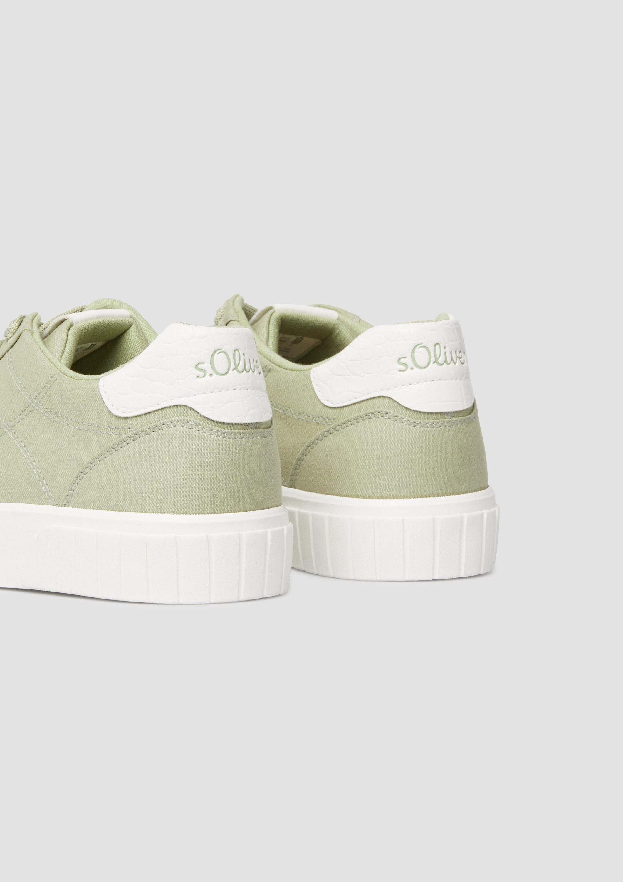 s.Oliver Sneakers Sneaker Textil-Sneaker mit Schnürung günstig online kaufen