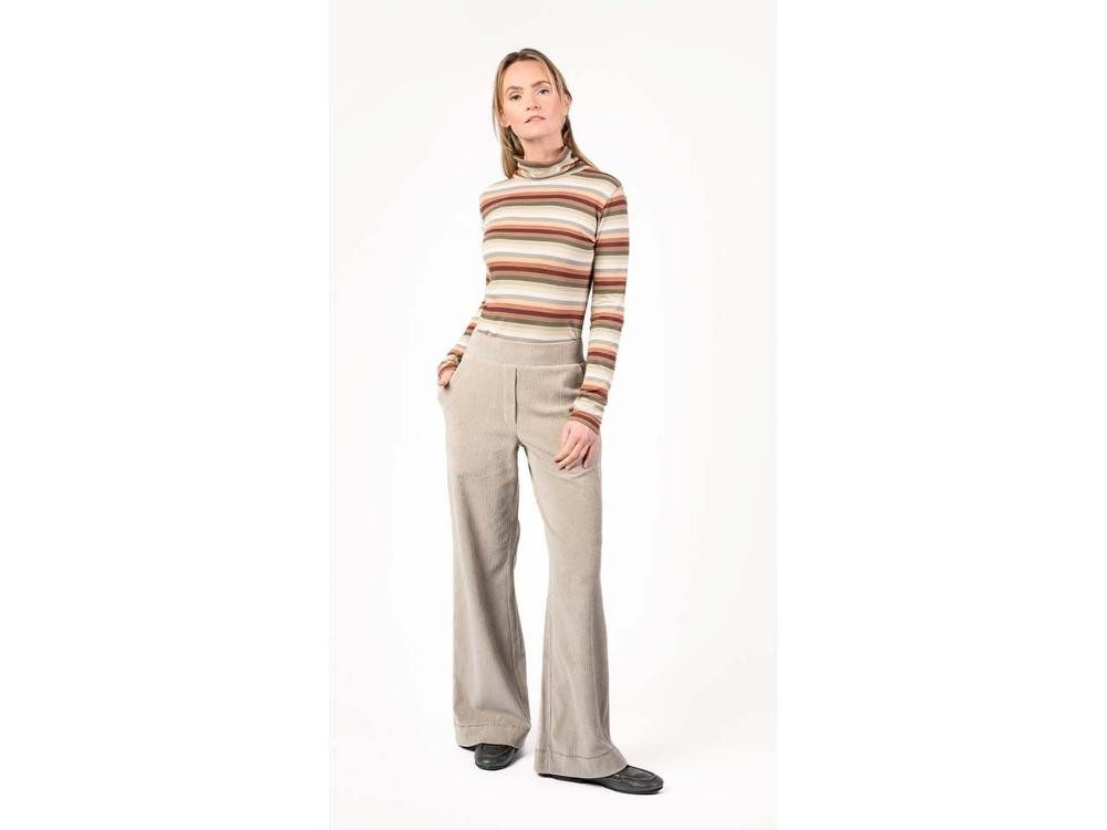 LIVING CRAFTS Stoffhose Living Crafts Bio-Damen-Culotte 'PARSELINA' mit el