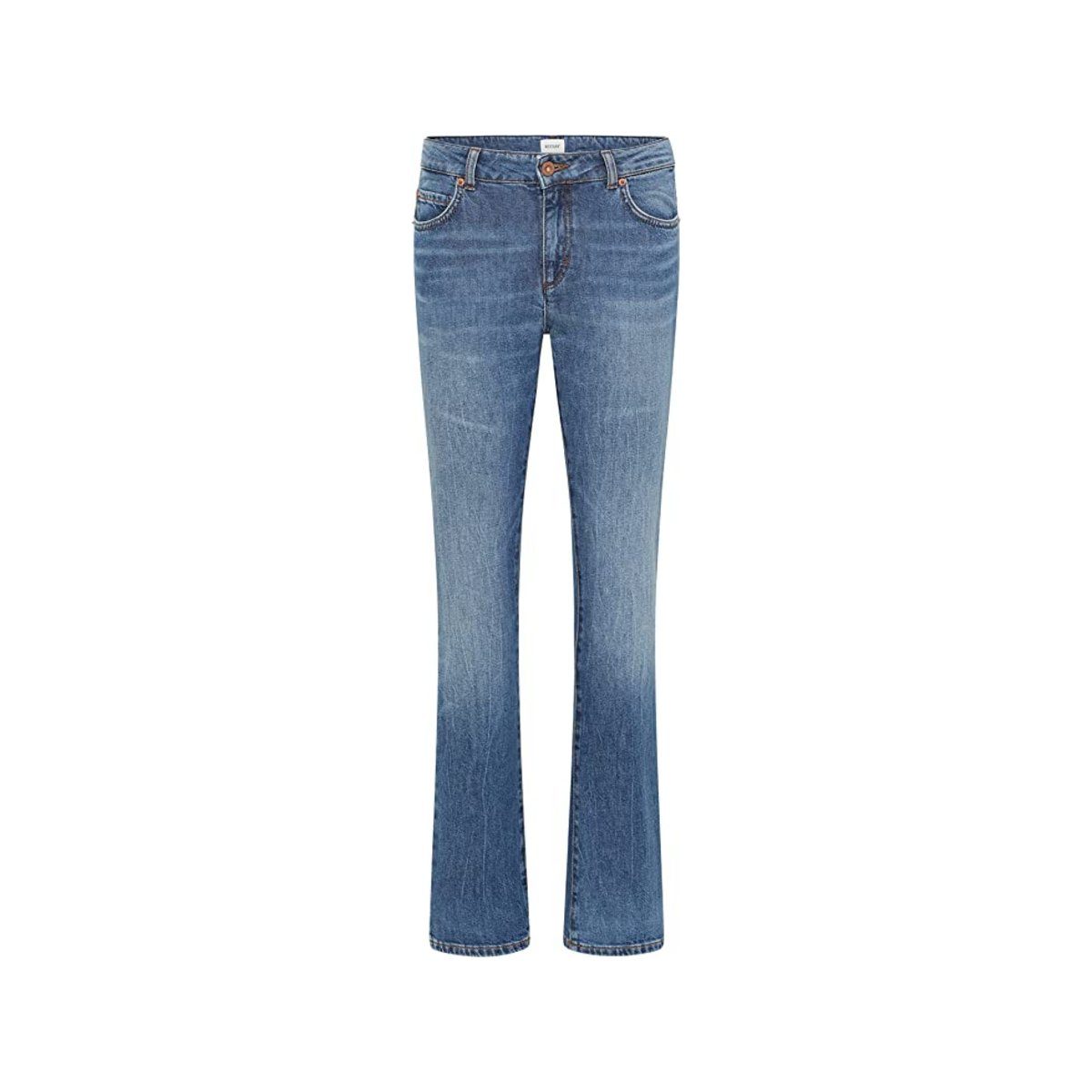 MUSTANG 5-Pocket-Jeans blau (1-tlg)