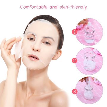 COOL-i ® Gesichtsmaske, 100 stücke DIY Komprimierte Gesicht Masken, Gemüsesaft, Fruchtsaft, Milch,kann hinzugefügt werden