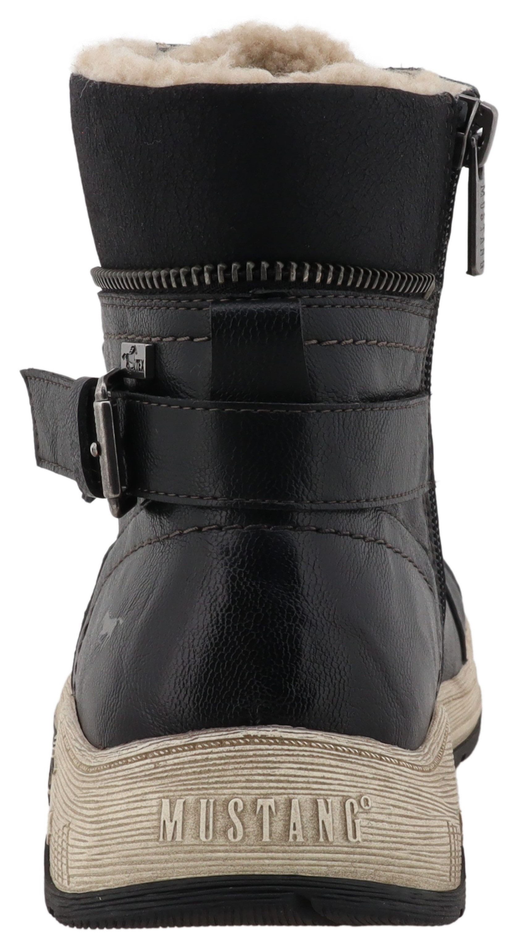 Mustang Shoes Ihana Winterboots High Top Sneaker, Winterboots mit Warmfutte günstig online kaufen