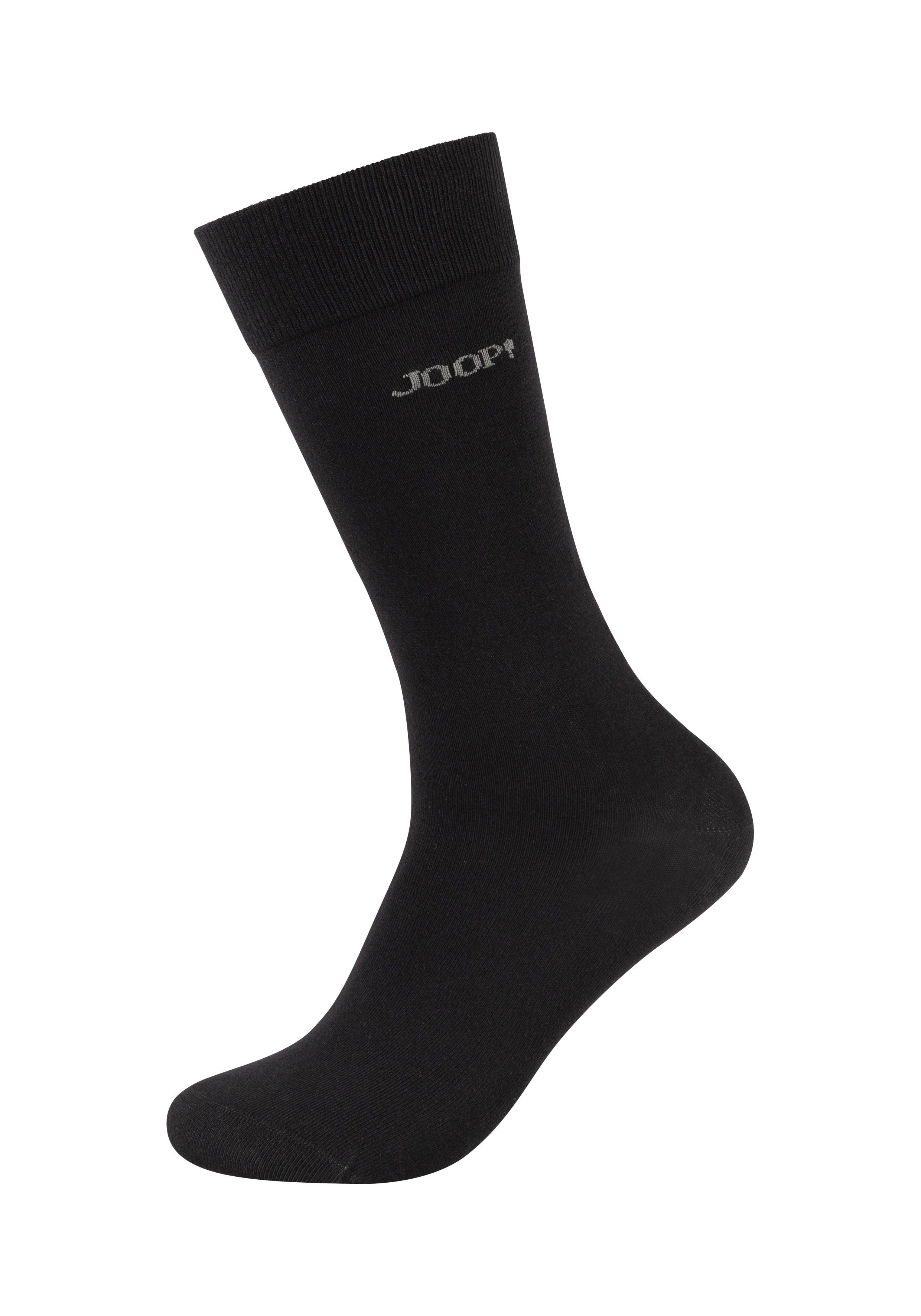 JOOP! Socken (2 Paar) mit handgekettelter Zehennaht, aus gekämmter Baumwolle – Bild 4 von 5