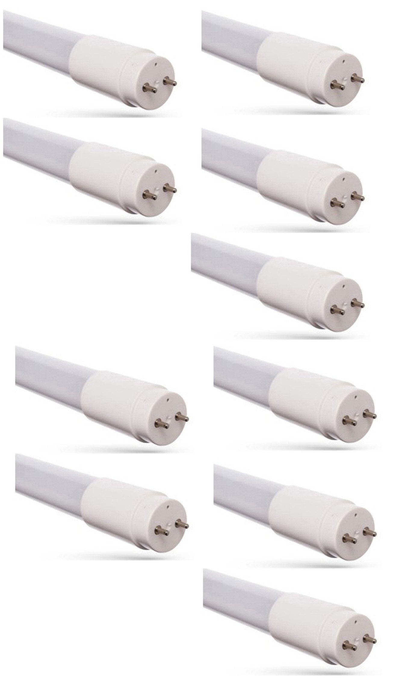 XENON LED Dekolicht 8333 LED Röhre 10 Stück 230Volt 24Watt 2500Lumen 1,50m Neutral Weiß, Xenon / Neutral Weiß