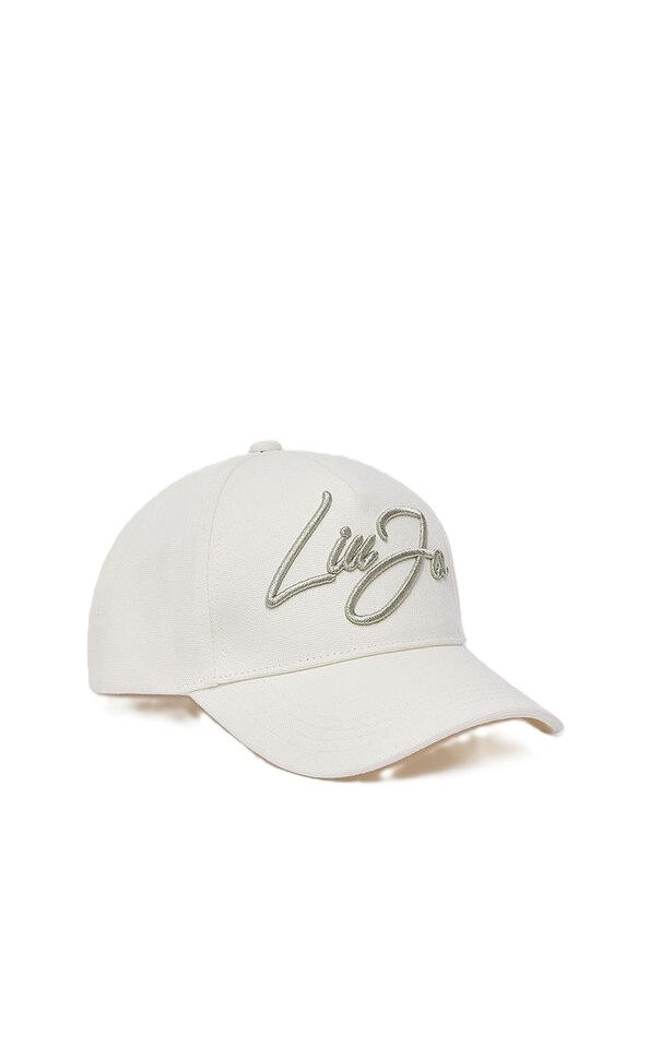 Liu Jo Baseball Cap ? Damen Cap ? Baseball Cap mit Logo ? BASEBALL LOGO ? White Cream