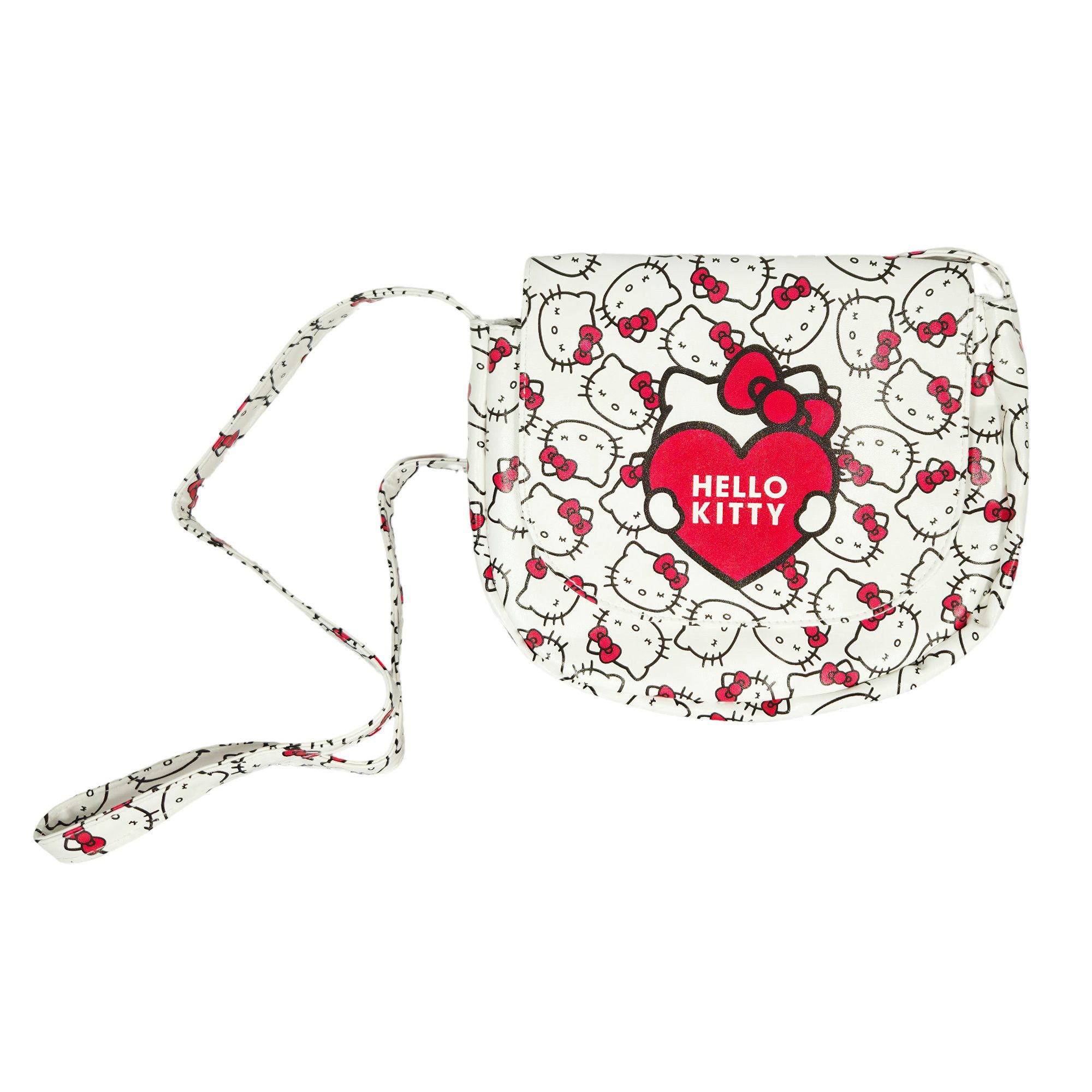 Hello Kitty Umhängetasche Hello Kitty Mädchen Handtasche Umhängetasche Tasche 21x16 cm