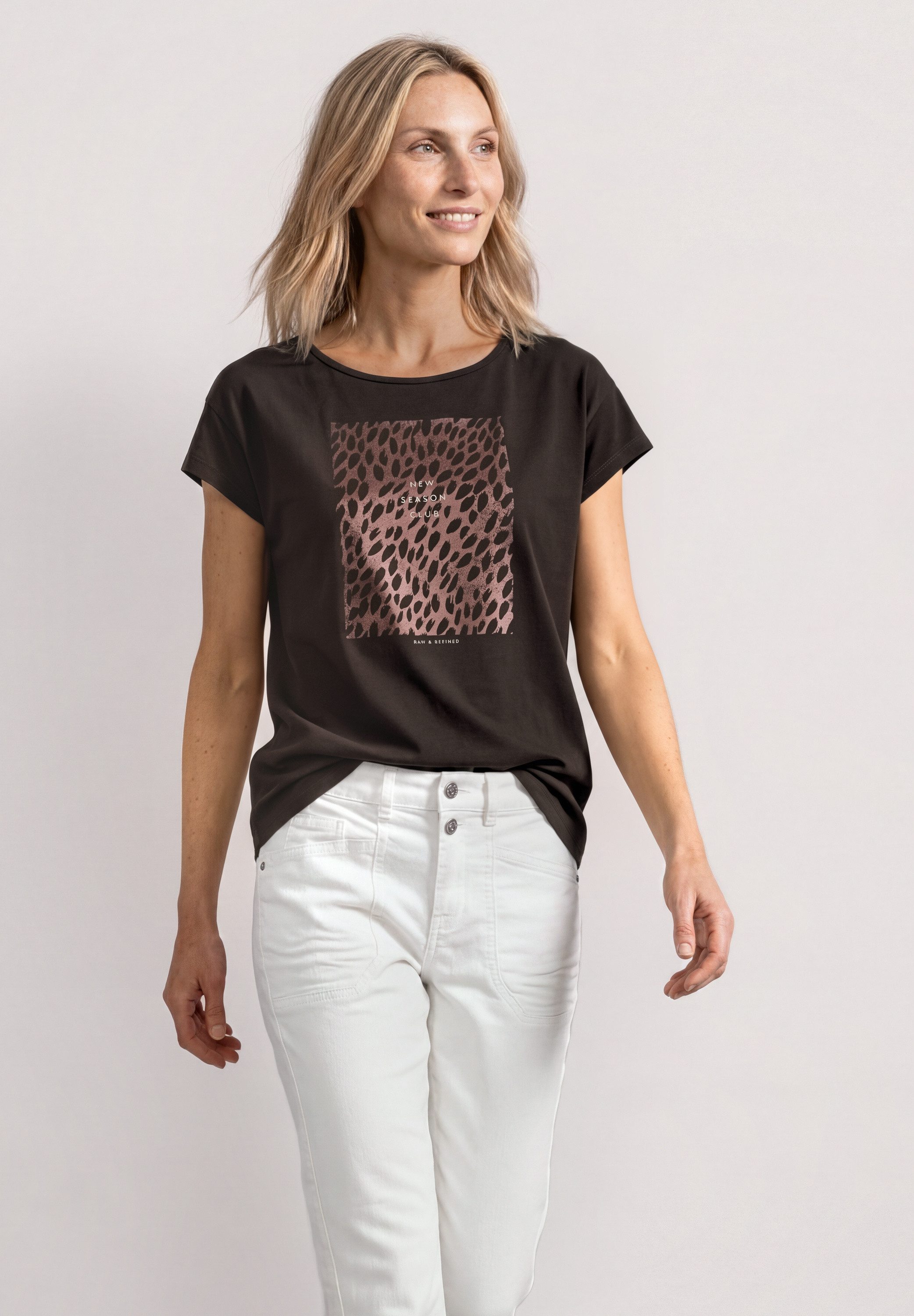 STREET ONE Print-Shirt aus reiner Baumwolle