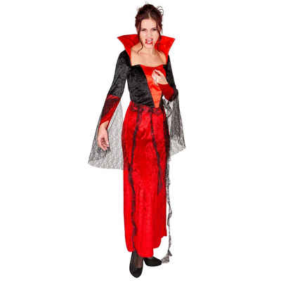 dressforfun Vampir-Kostüm Frauenkostüm Gothic Vampirkleid