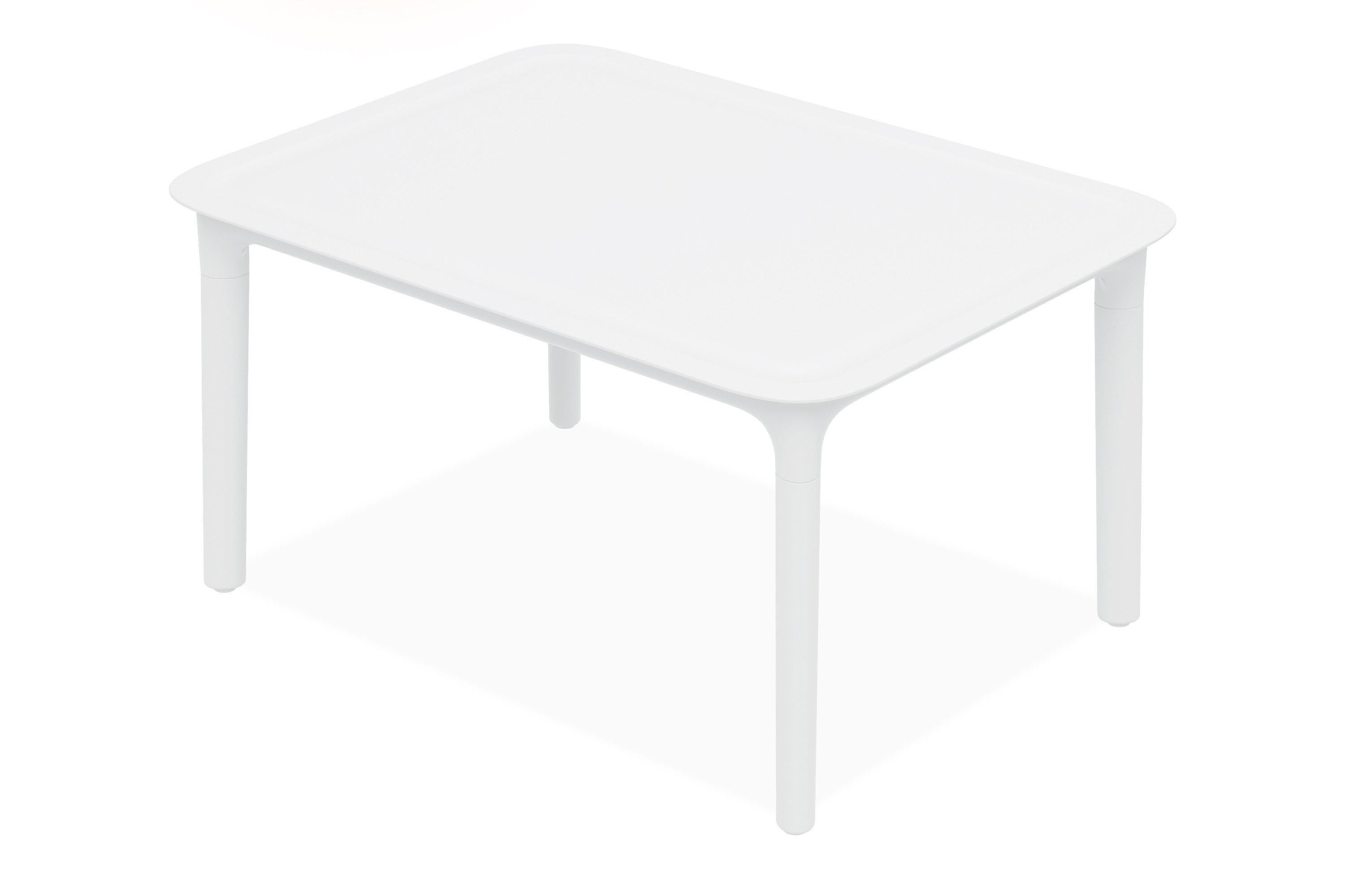 KONSIMO® Gartentisch GALIO Rechteckig Balkontisch, 100% recycelbar, hergestellt in der EU, Outdoor-Möbel, Allwettertauglich, Terrassentisch, modernes Design