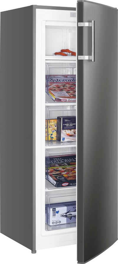 Hanseatic Gefrierschrank HGS14355DI, 142,6 cm hoch, 54,4 cm breit, QuickFreeze