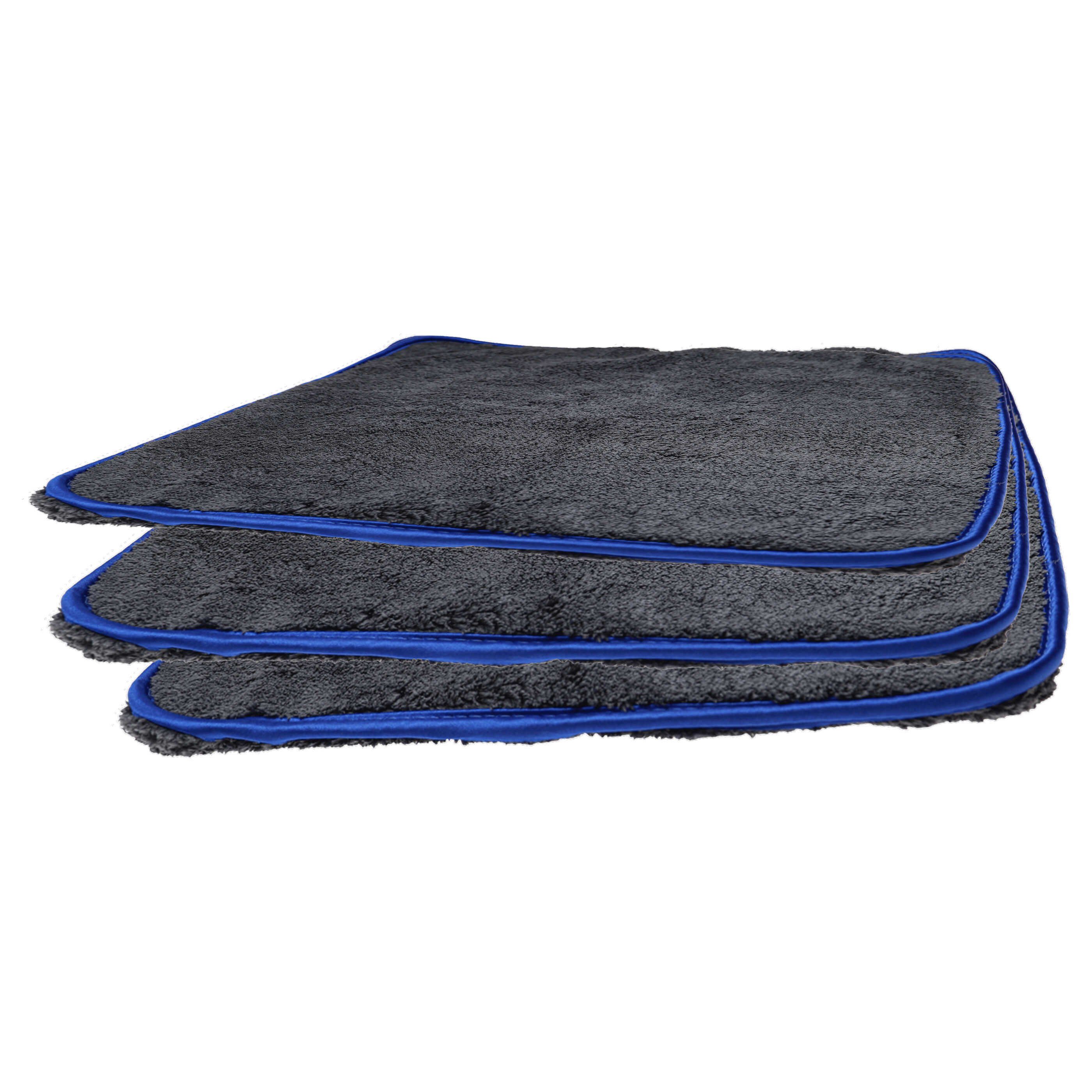 vhbw für Motorrad, Auto, KFZ Pflegetuch (Mikrofaser / 80 % Polyester, 20 % Polyamid, Waschbar, wiederverwendbar)