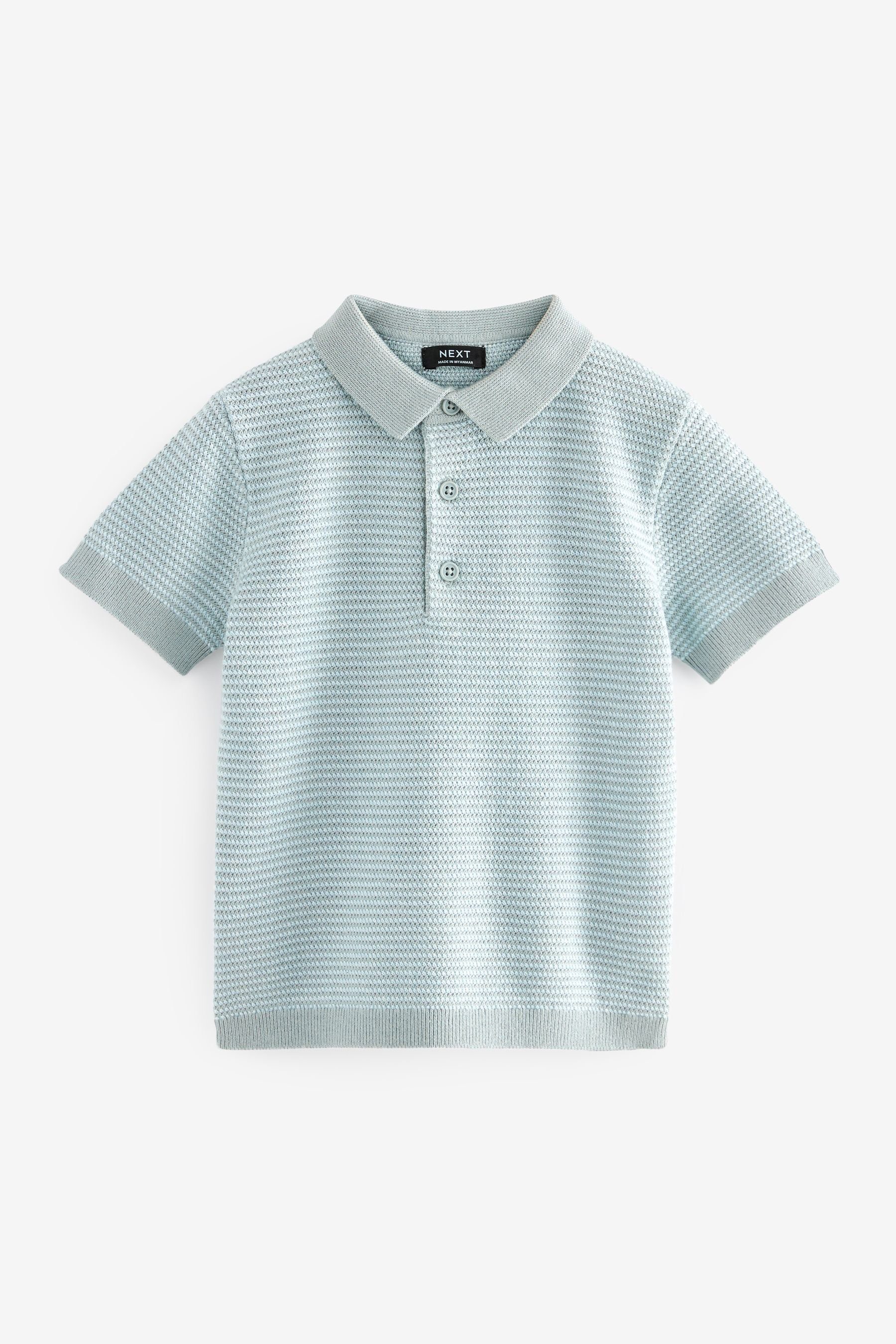 Next Polokragenpullover Kurzärmeliges, zweifarbiges Poloshirt (1-tlg) günstig online kaufen