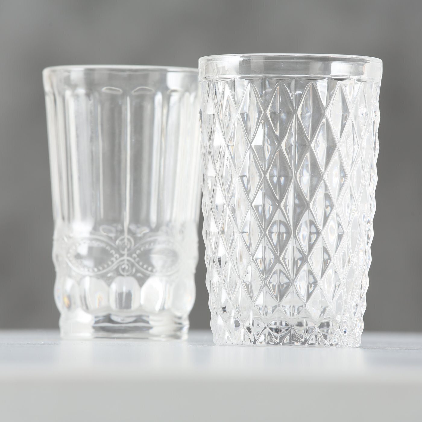 Aurora Glas klar 2er GmbH Trink GRUPPE Glas BOLTZE Set,