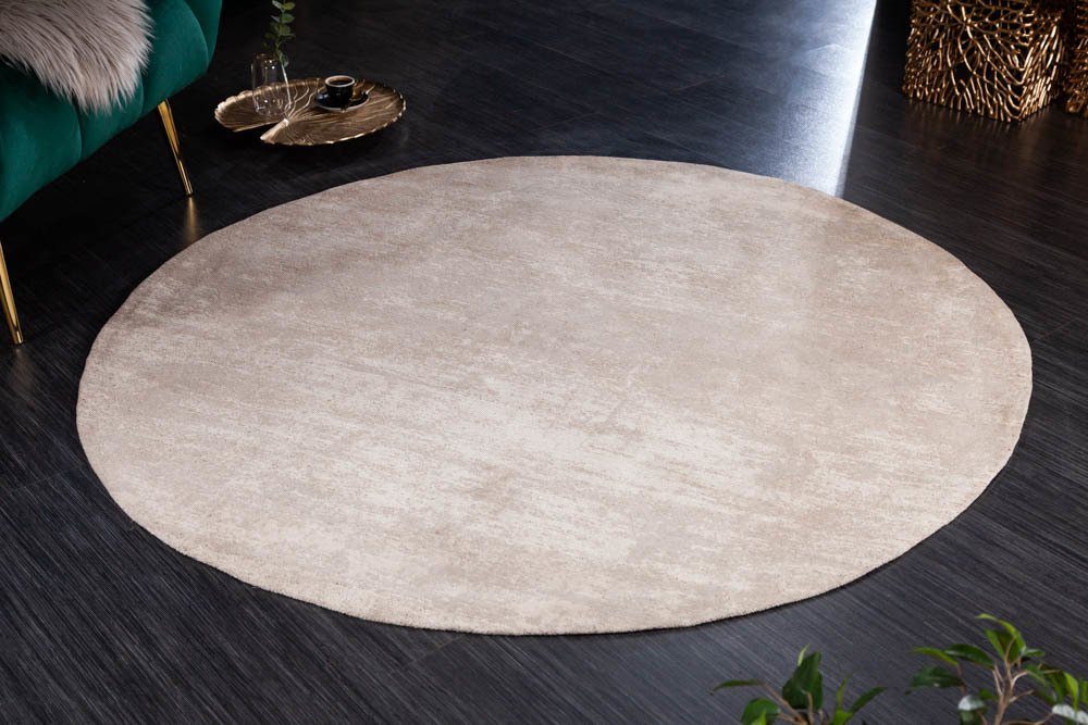 riess-ambiente Teppich MODERN ART 150cm beige, günstig online kaufen