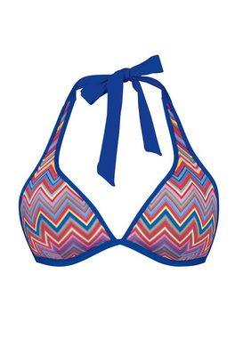 Rosa Faia Triangel-Bikini-Top Magic Wave (1-St), Bikini-Top - Modische Triangel-Form, Unterlegte Cups
