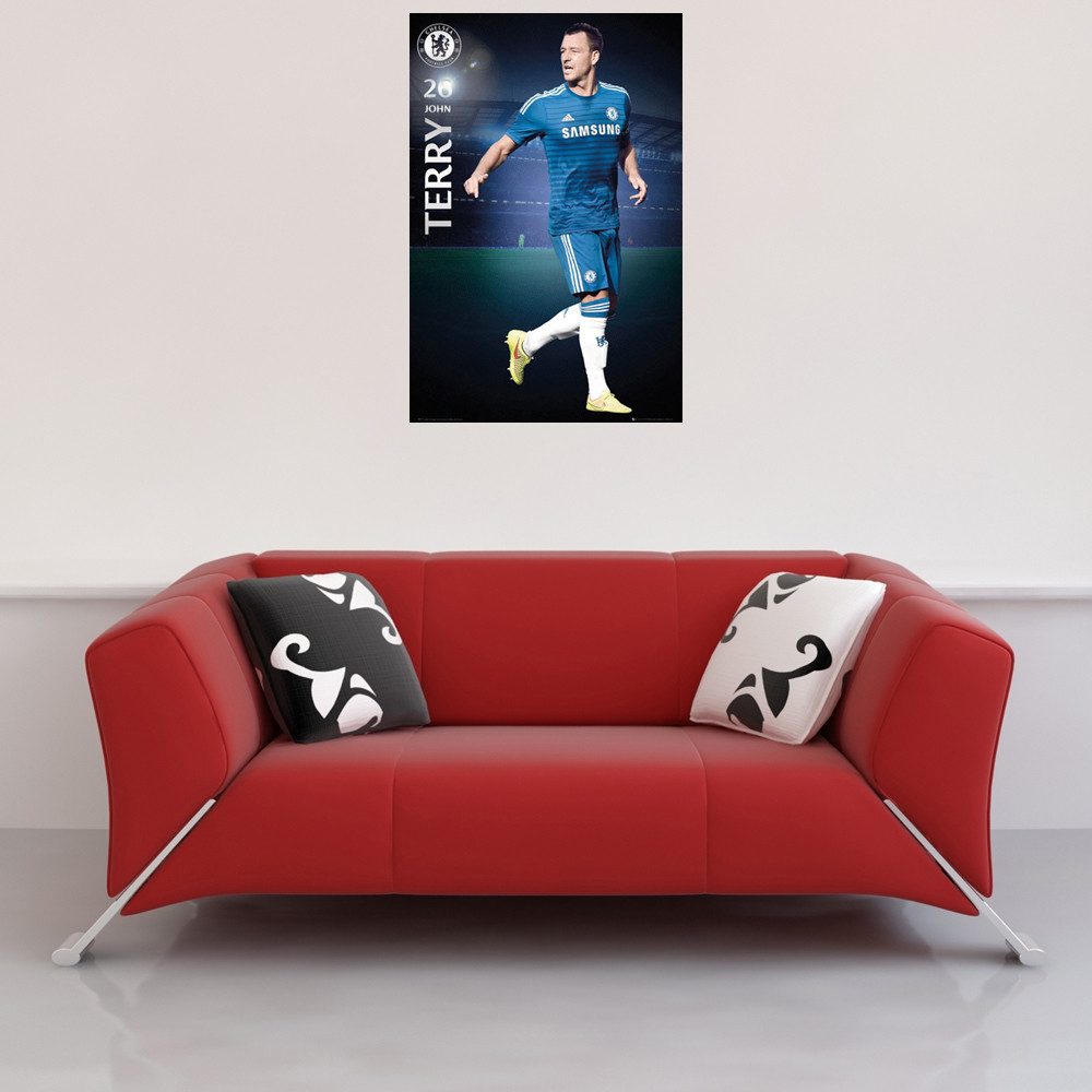 Poster Fußball - Poster - Chelsea - Terry 14/15