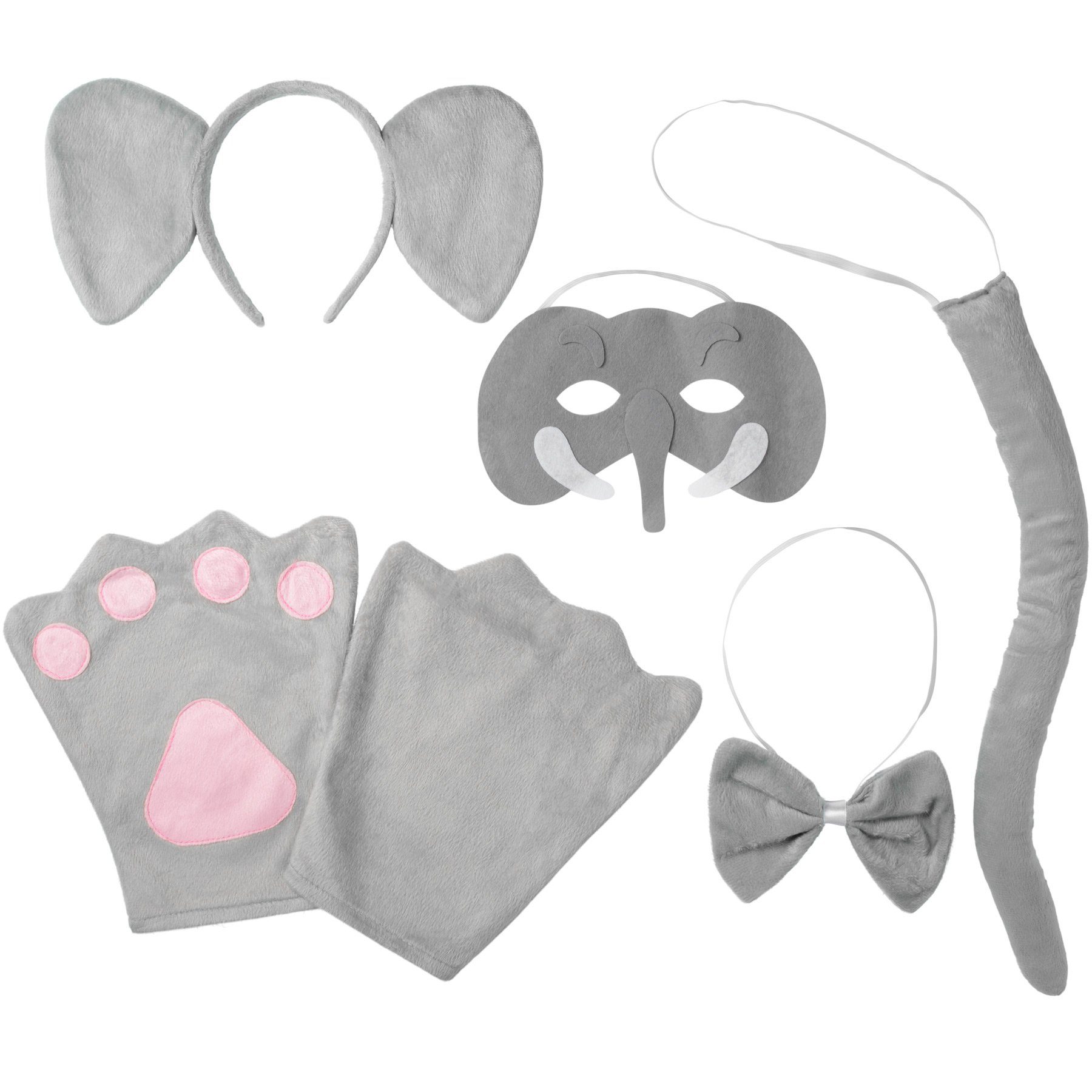 Kostüm Accessoires-Set Elefant