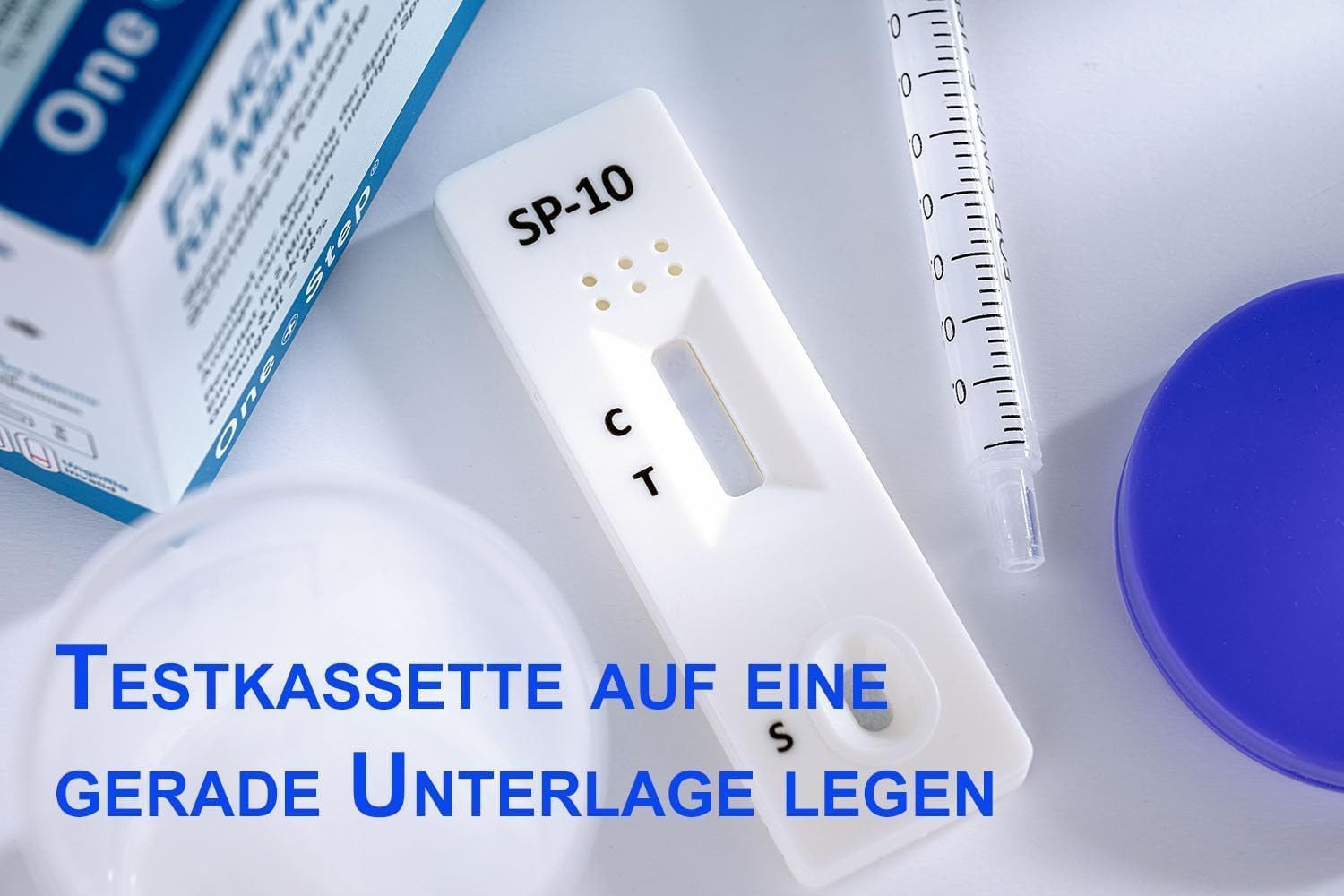 One+Step Fruchtbarkeitstracker Fruchtbarkeitstest Sperma Test für Männer - Spermientest für zu Hause, 1-tlg.