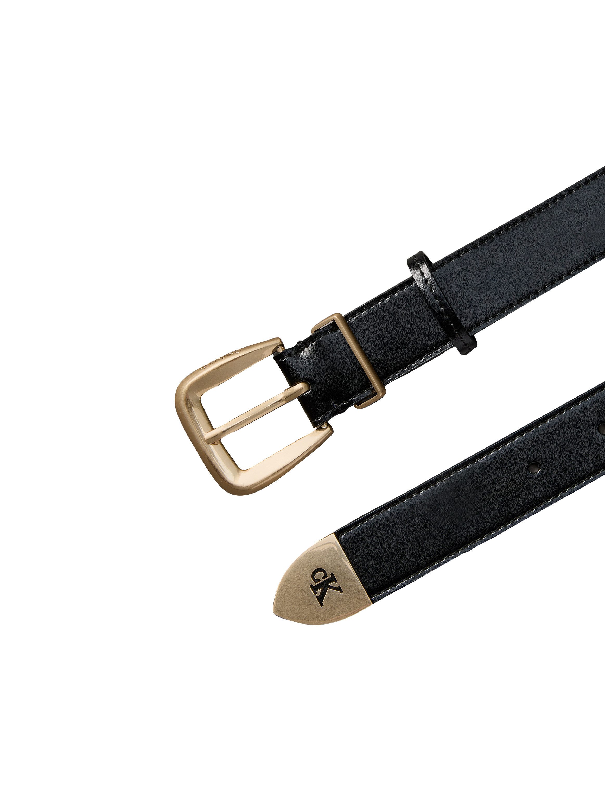Calvin Klein Jeans Ledergürtel HW END TIP BUCKLE BELT 30MM Regular fit und größenverstellbar – Bild 4 von 4