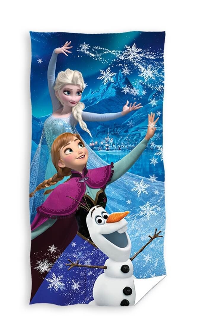 Disney Frozen Handtuch Disney´s Die Eiskönigin - Badetuch, 70x140 cm,  Baumwolle (1-St), 100% Baumwolle