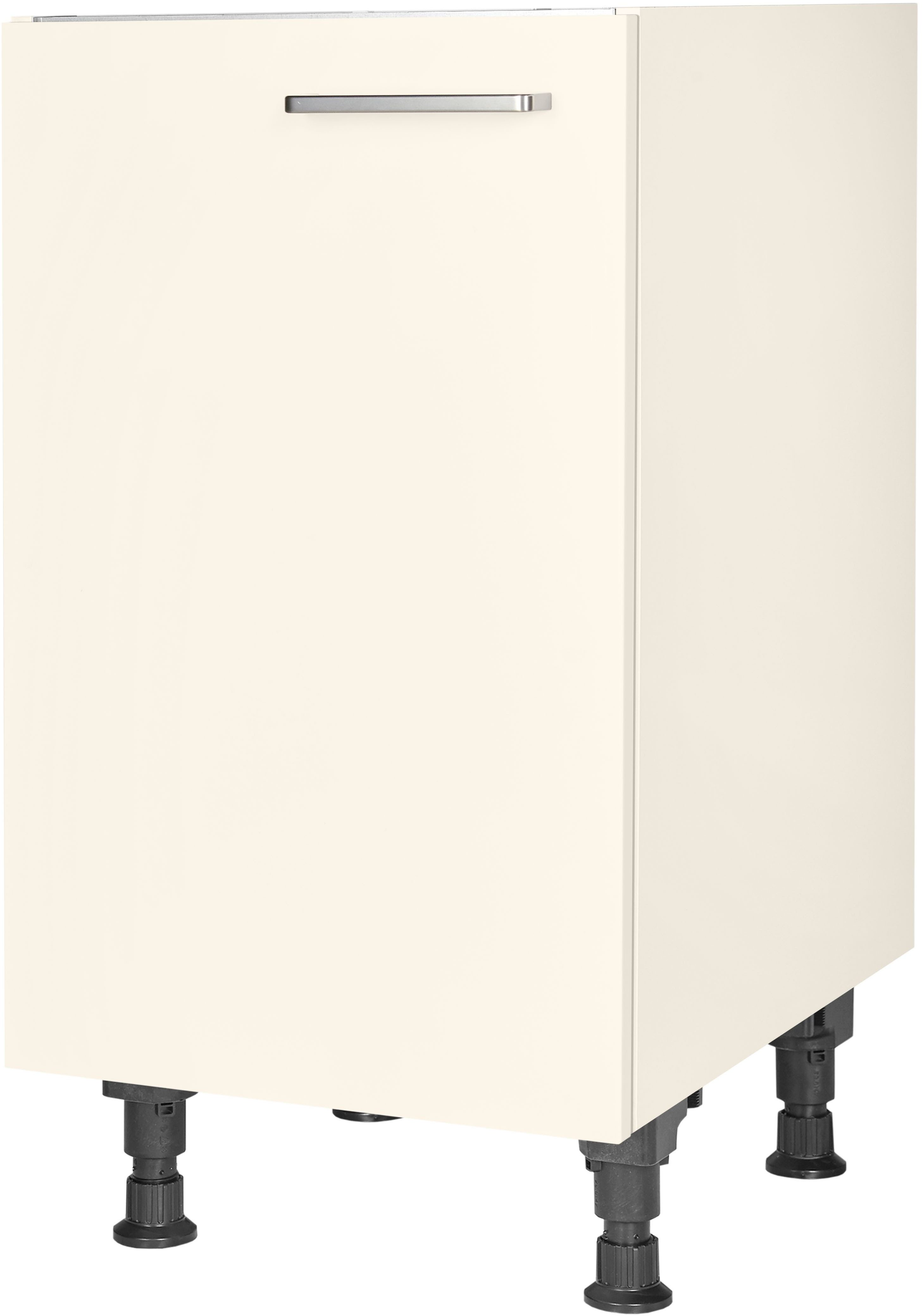 nobilia® Spülenschrank "Touch", Ausrichtung wählbar, vormontiert, in den Breiten 45 und 60 cm, mit höhenverstellbaren Sockelfüßen